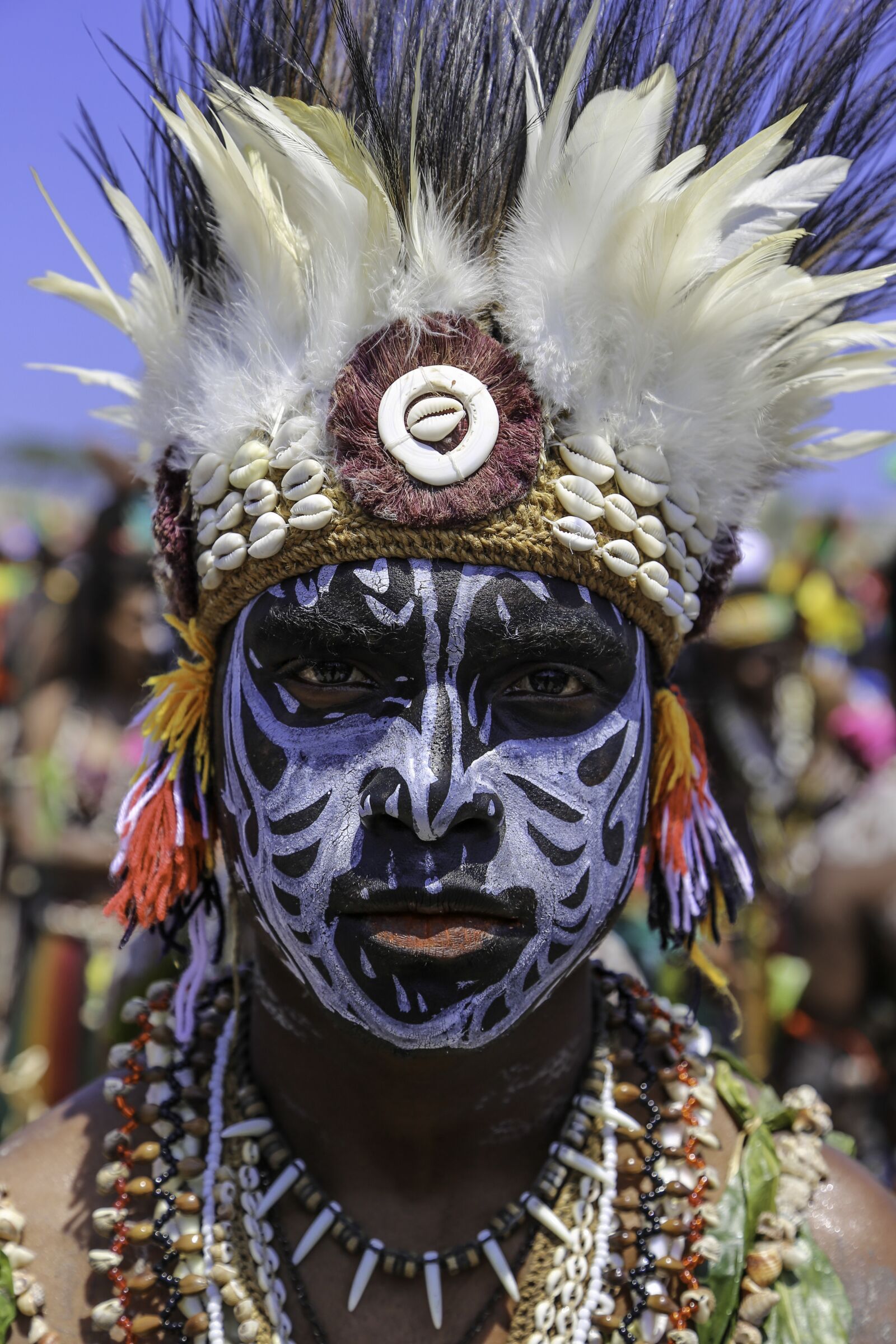 Canon EOS 6D + Canon EF 24-105mm F4L IS USM sample photo. Culture, face paint, cultural photography