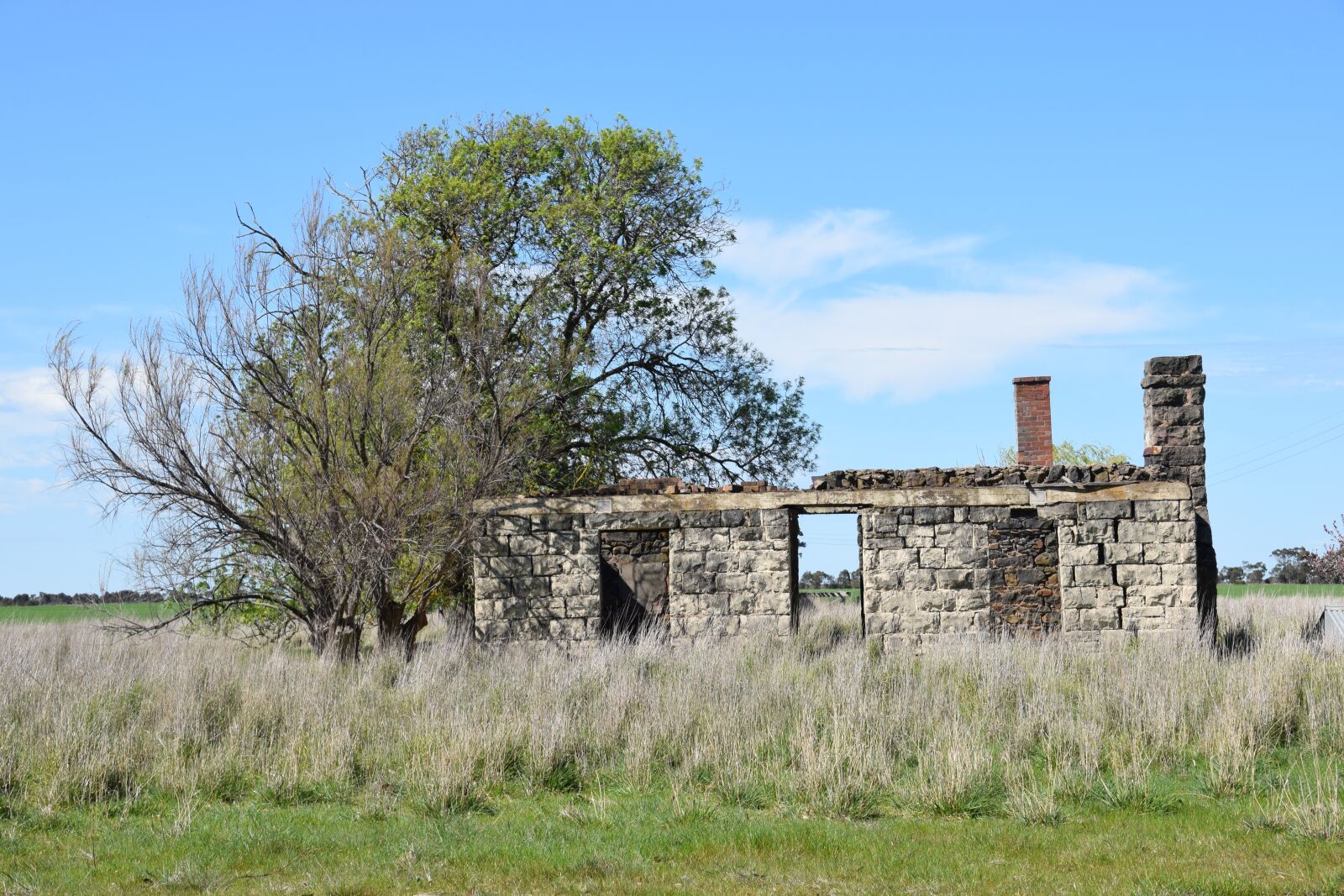 Nikon D3300 sample photo. Ruins, farm house, steiglitz photography