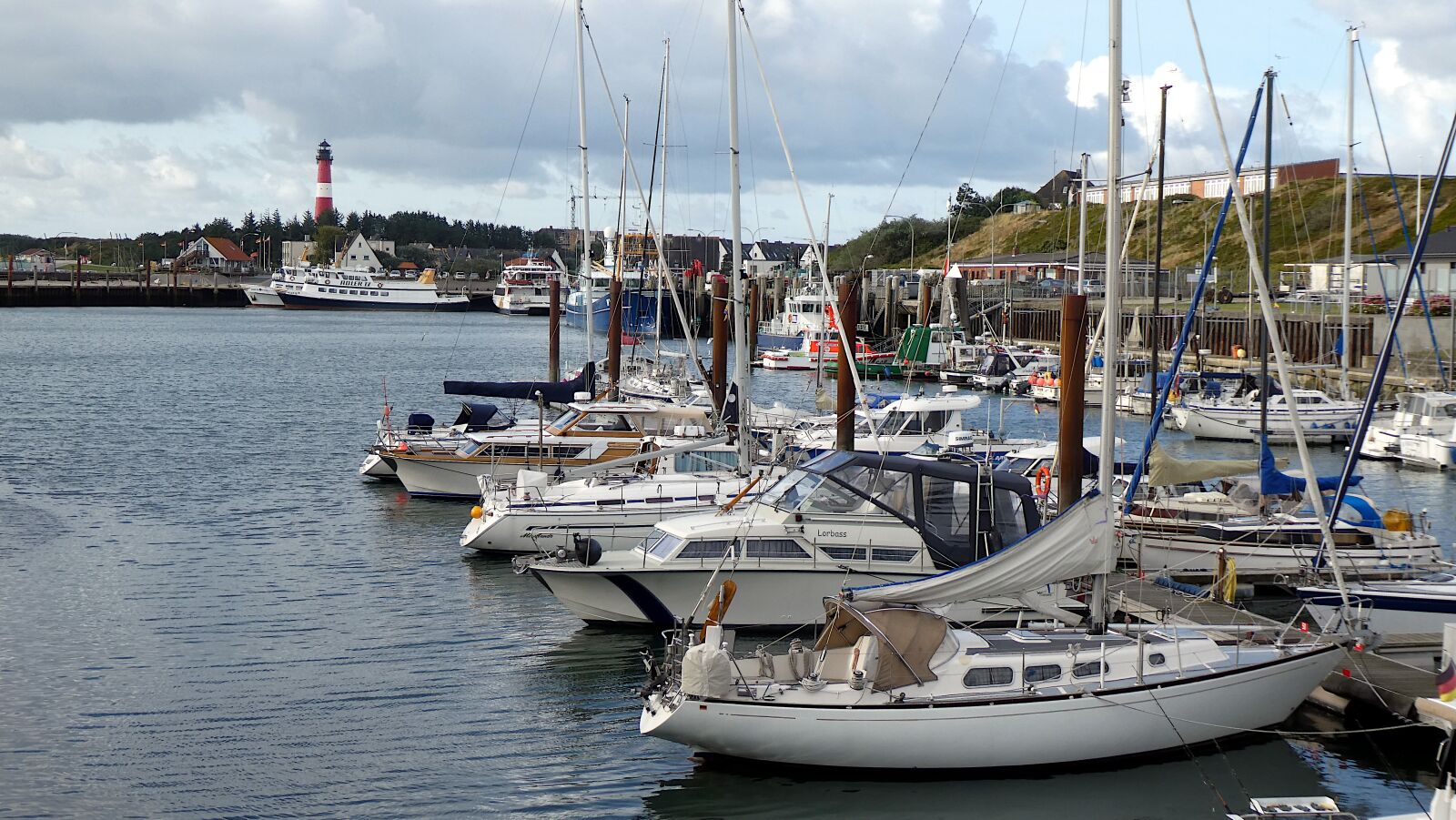 Panasonic DC-TZ91 sample photo. Port, boats, north sea photography