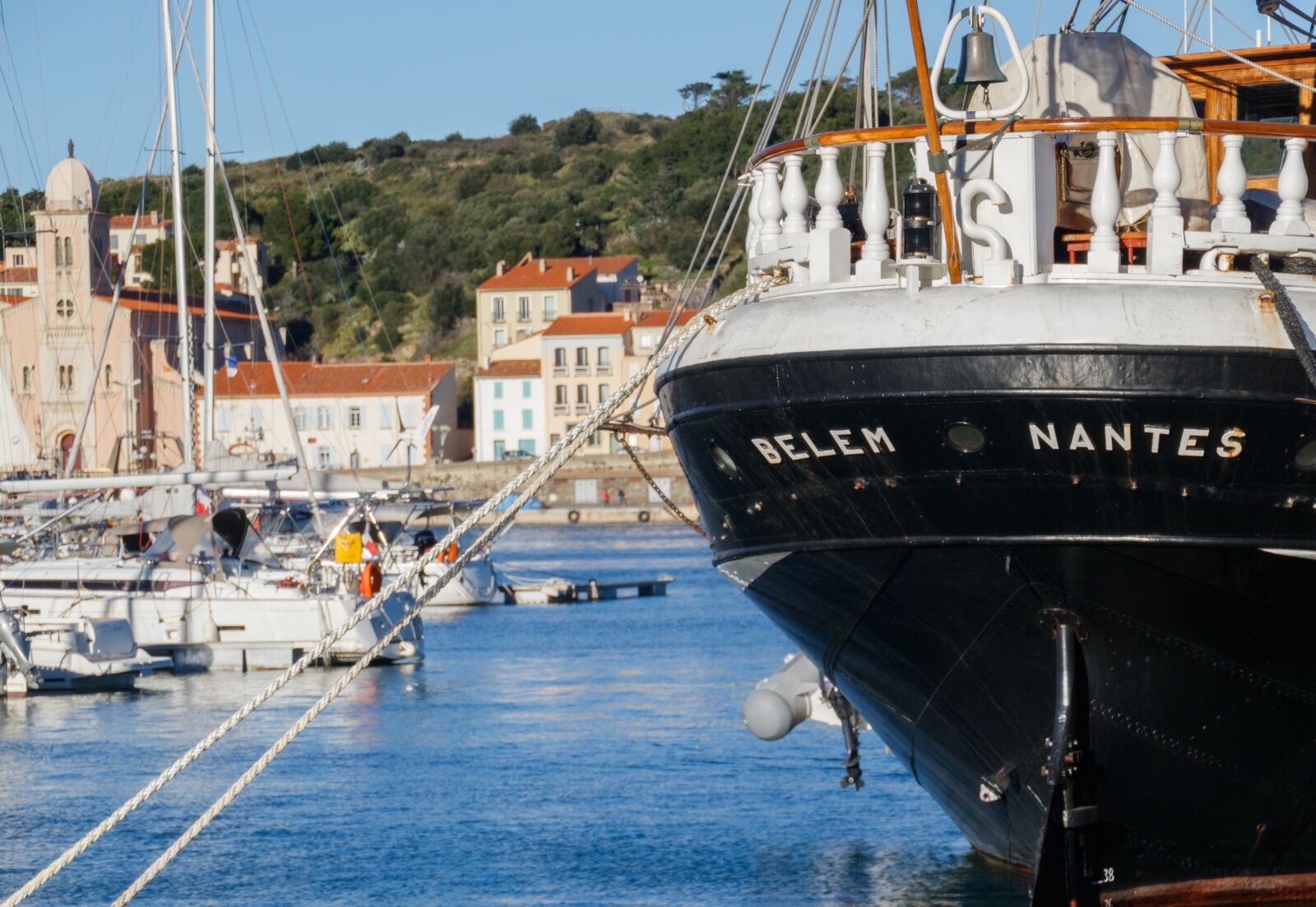 Canon EOS 7D Mark II sample photo. Port-vendres, port, boat photography
