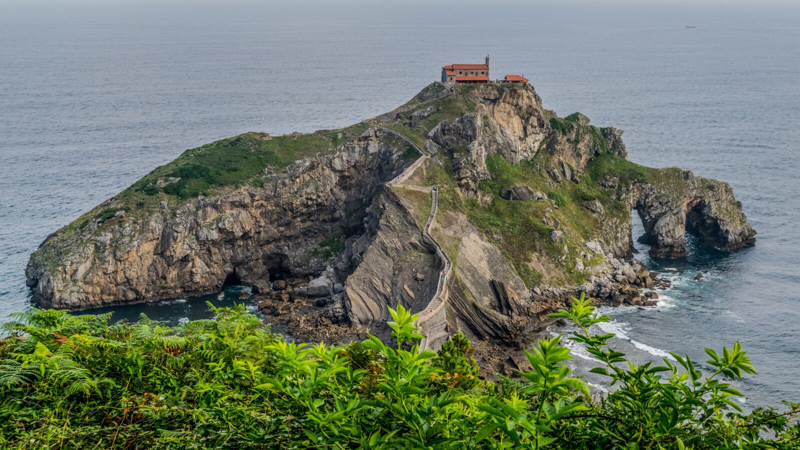 Nikon D3300 sample photo. Hermitage, basque country, landscape photography