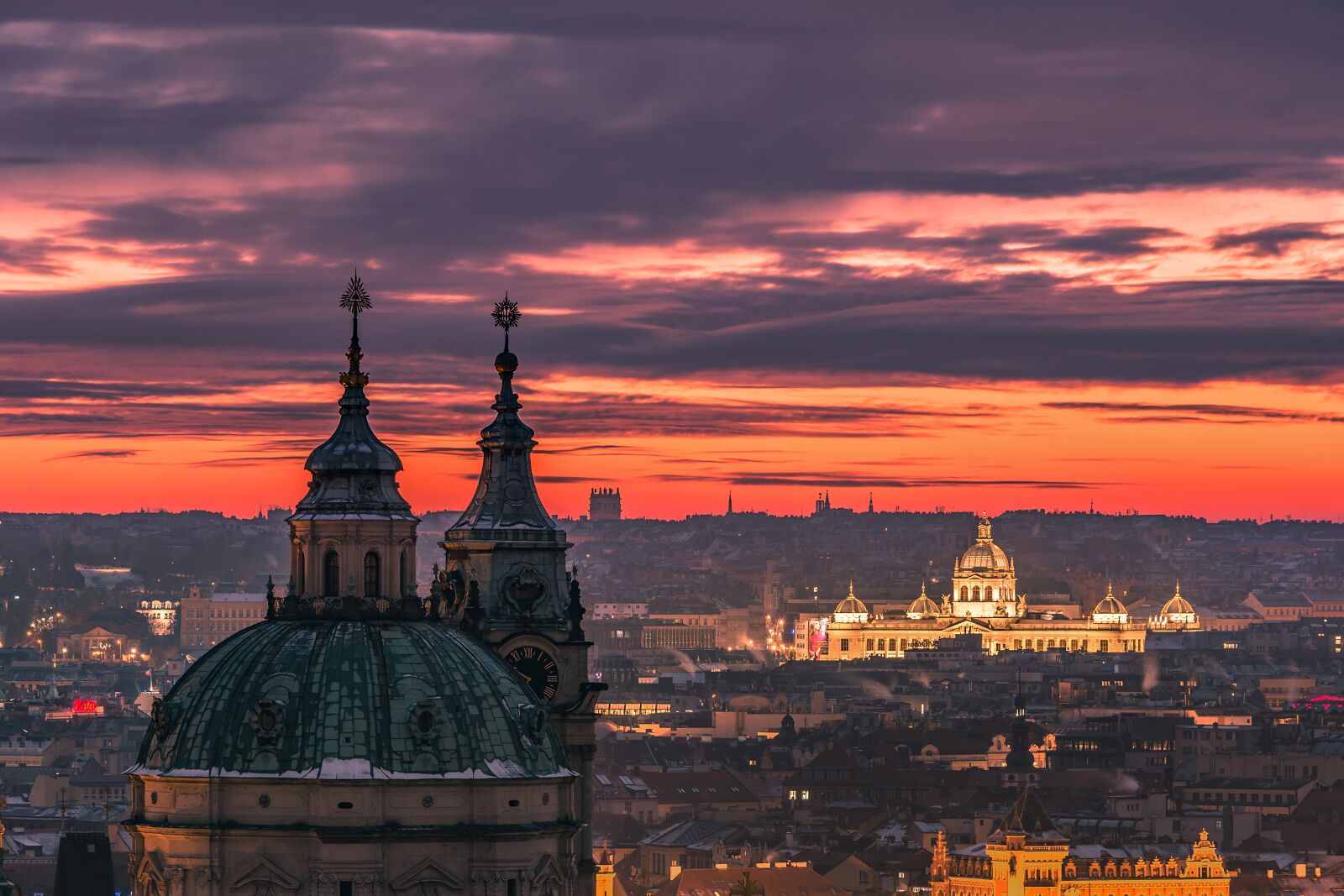 Nikon D7100 sample photo. Prague, sunrise, cityscape photography