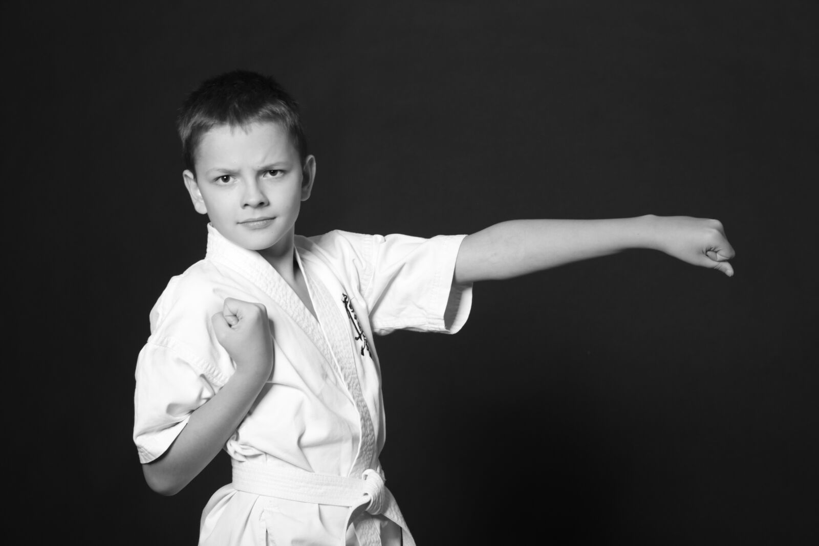 Canon EOS 5D Mark II sample photo. Boy, teen, karate photography