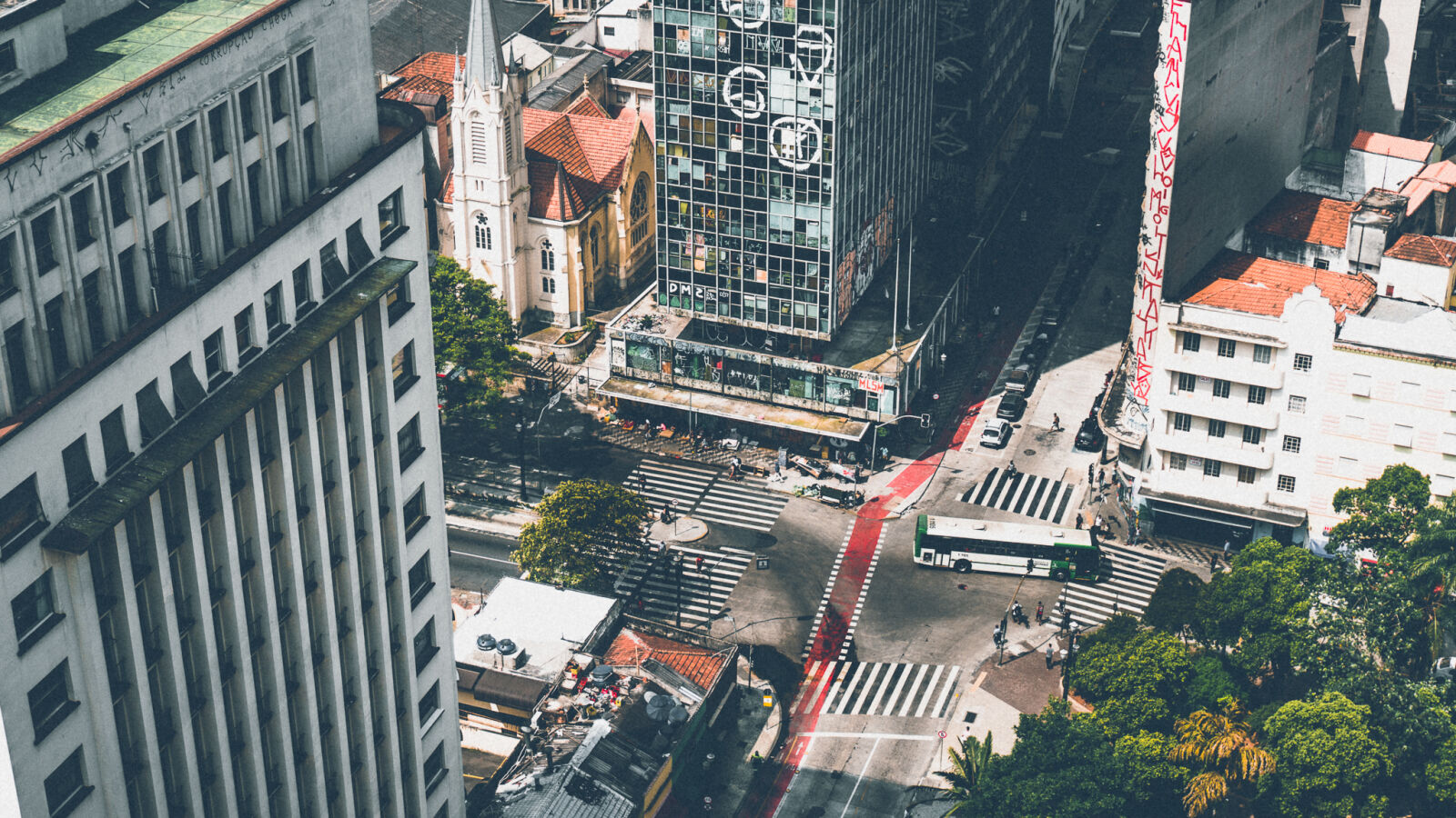 Sony a6300 sample photo. Aerial, architecture, buildings, cars photography
