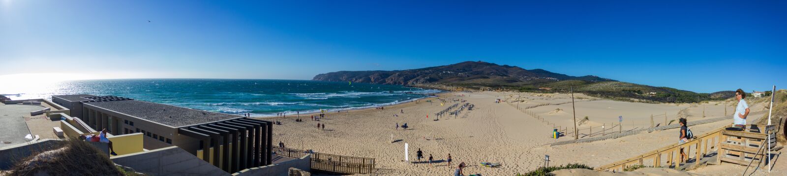 Canon EF-S 18-55mm F3.5-5.6 IS sample photo. Beach, cascais, sand photography