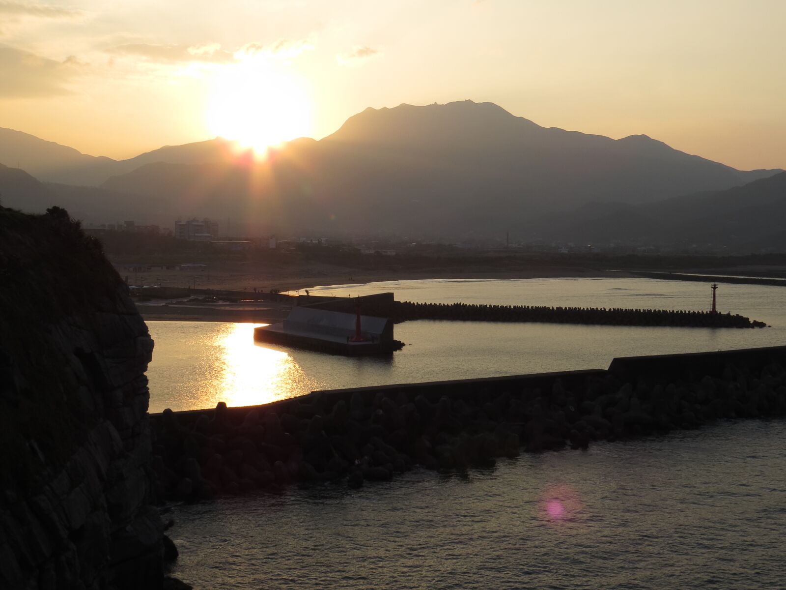 Canon PowerShot SX50 HS sample photo. The sea, landscape, sunset photography