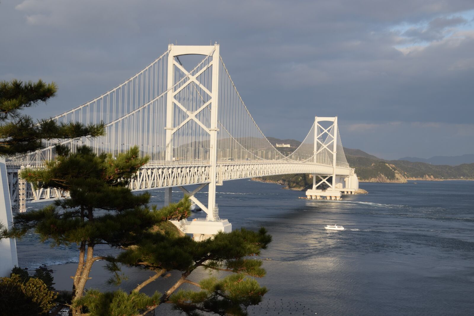 Nikon D5300 sample photo. Naruto, suspension bridge, shikoku photography