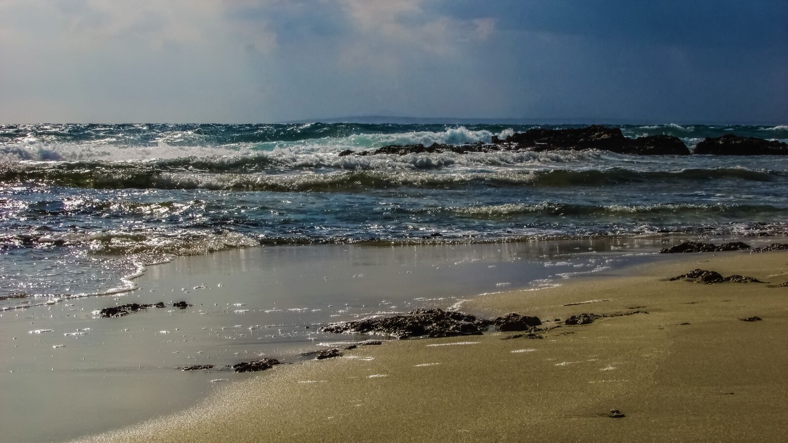 Canon PowerShot SX400 IS sample photo. Storm, waves, sea photography