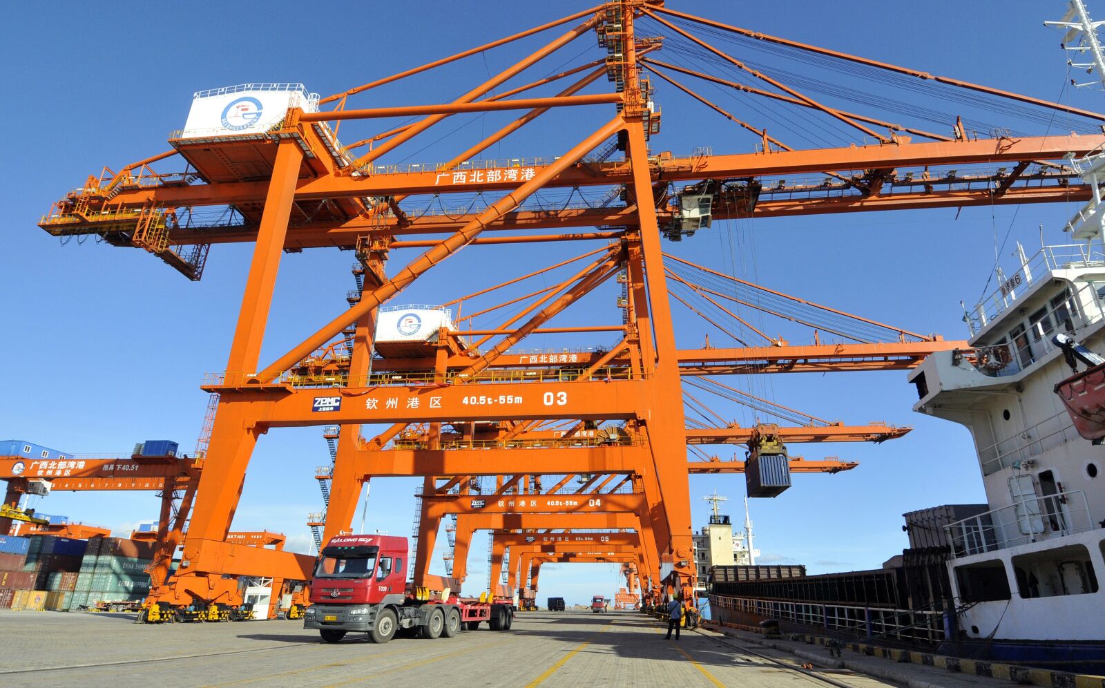 Nikon D300 sample photo. Qinzhou, guangxi, port photography