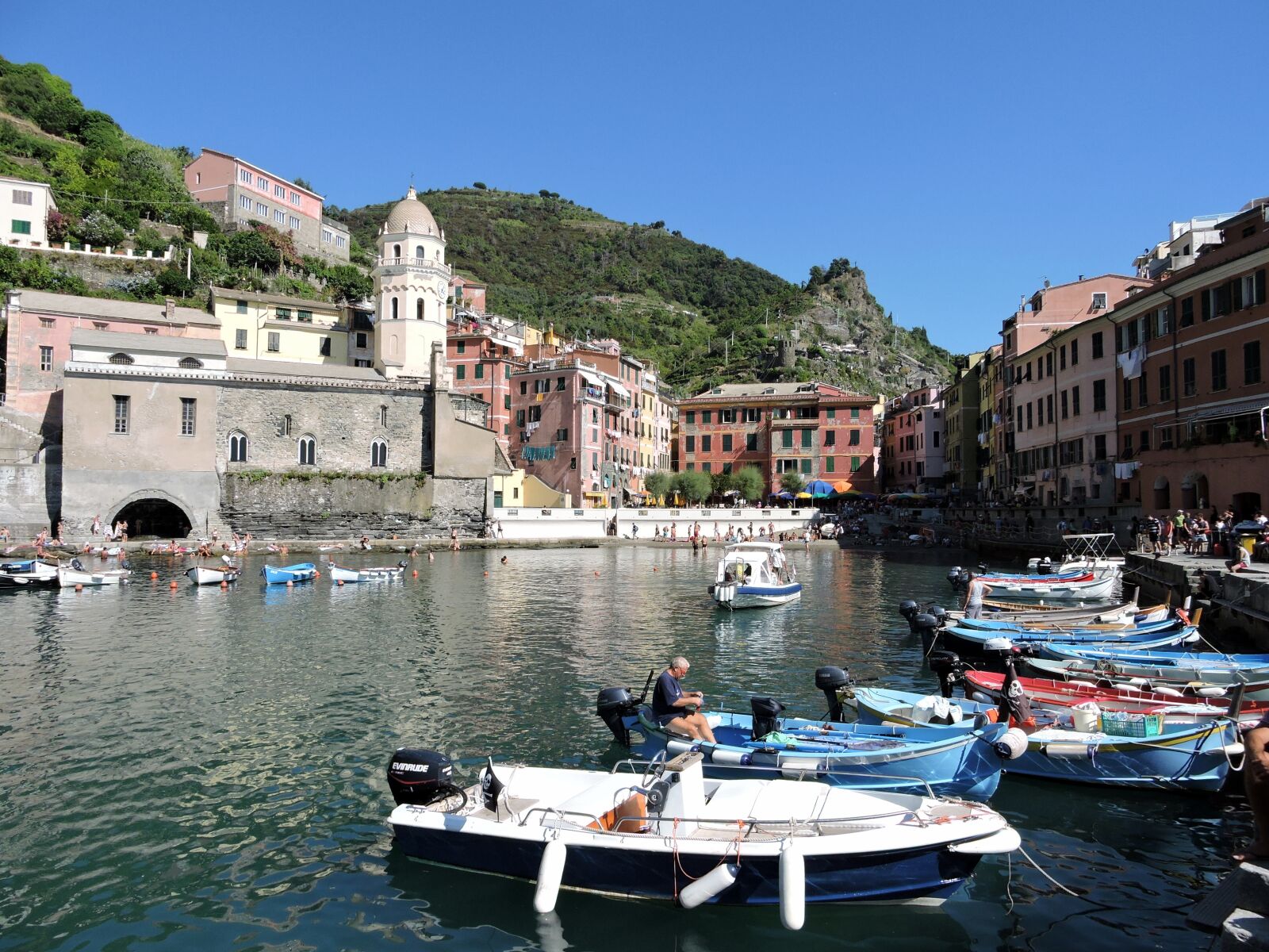 Nikon Coolpix P600 sample photo. Boat, porto, cinque terre photography