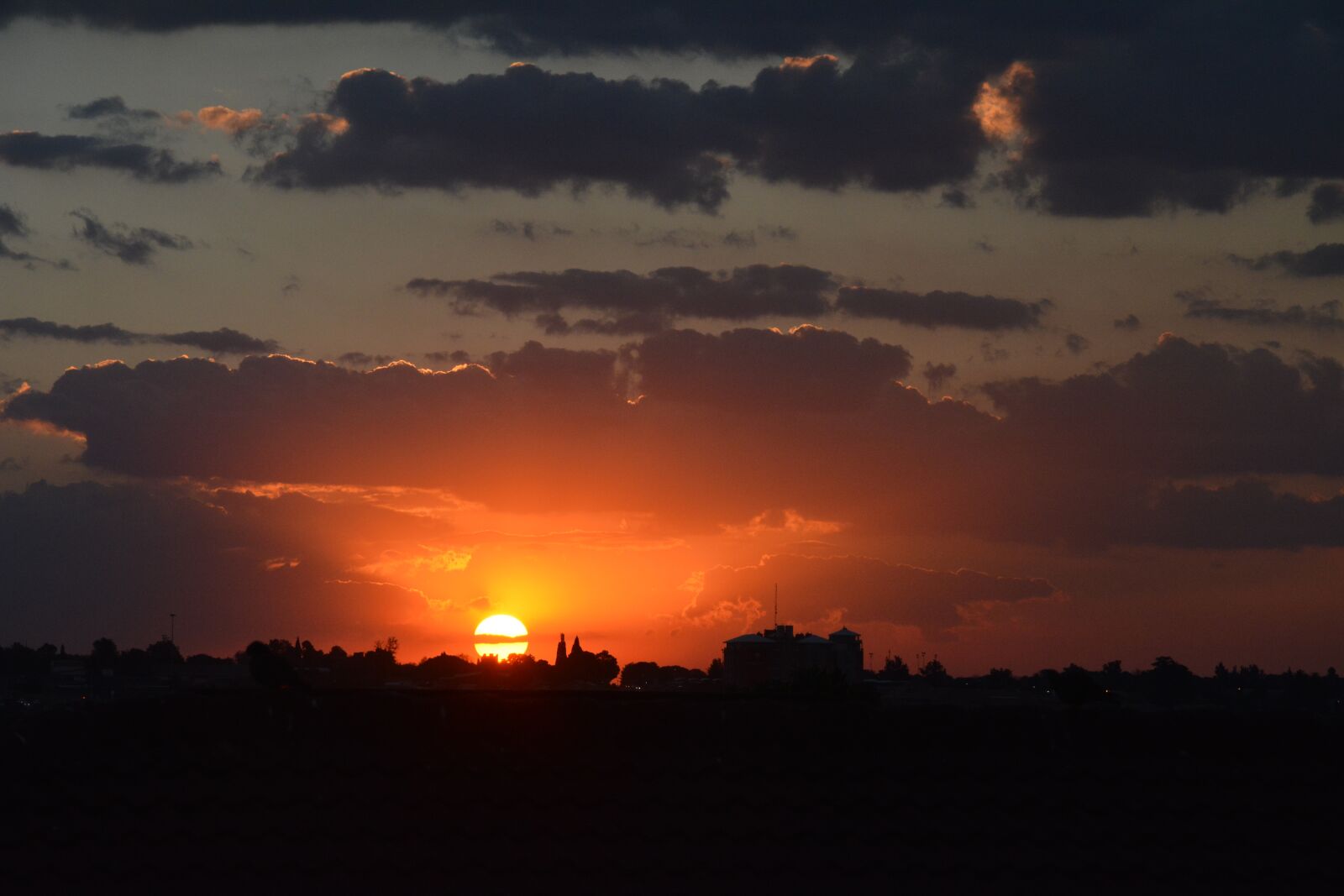 Nikon D5200 sample photo. Sunset landscape, dramatic, africa photography