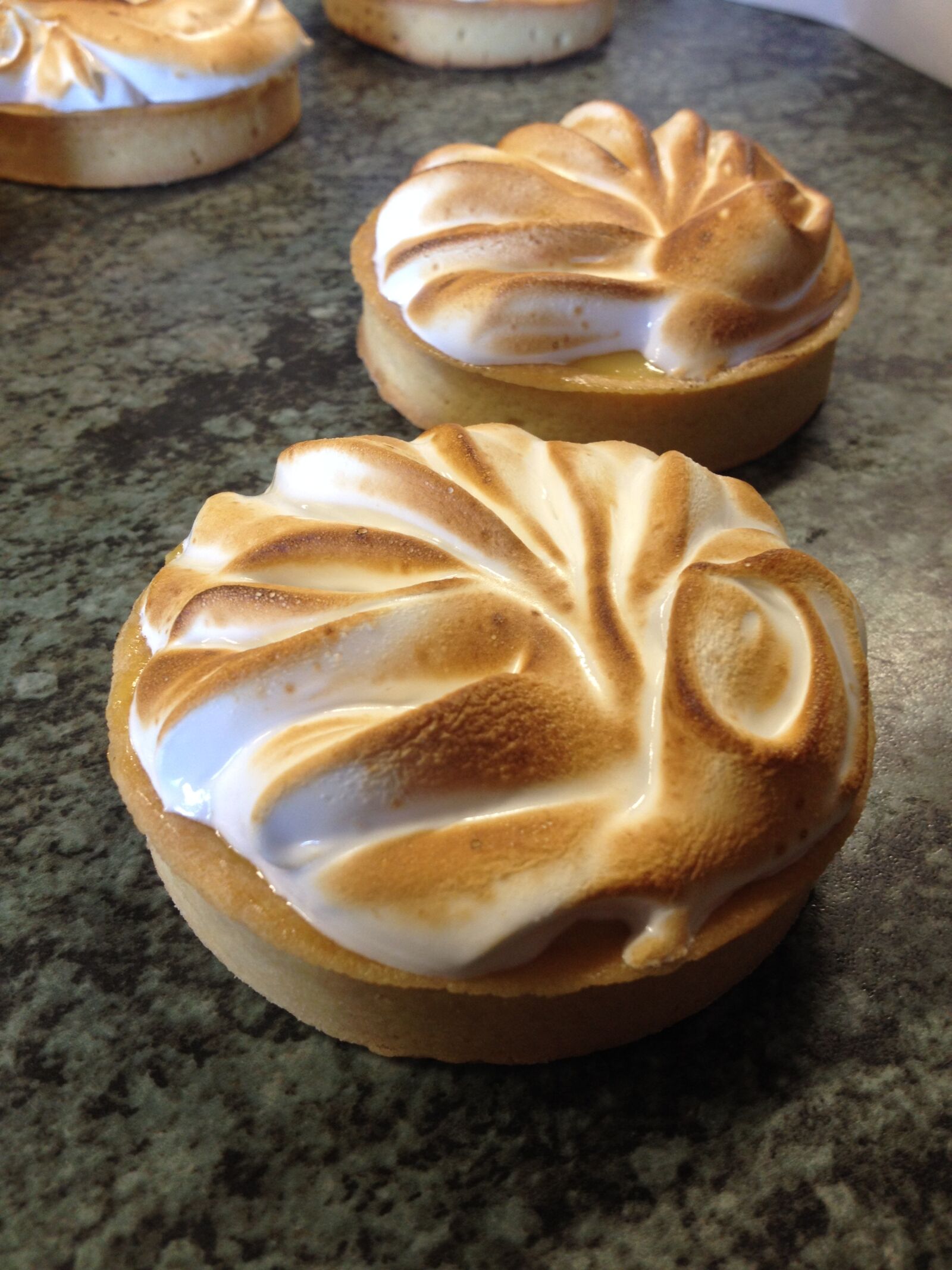 iPhone 4S back camera 4.28mm f/2.4 sample photo. Pie, lemon, pastry photography