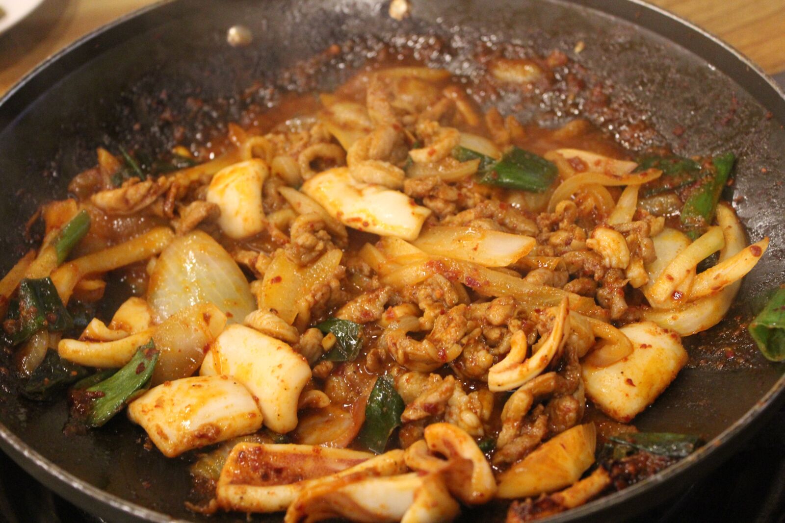 Canon EF-S 18-55mm F3.5-5.6 IS sample photo. Food, delicious, korean food photography