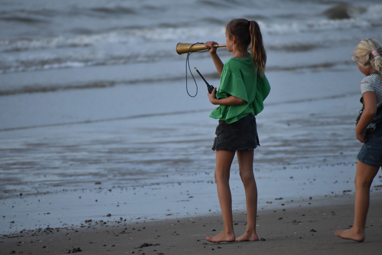 Nikon D3500 sample photo. Girls, children, beach photography