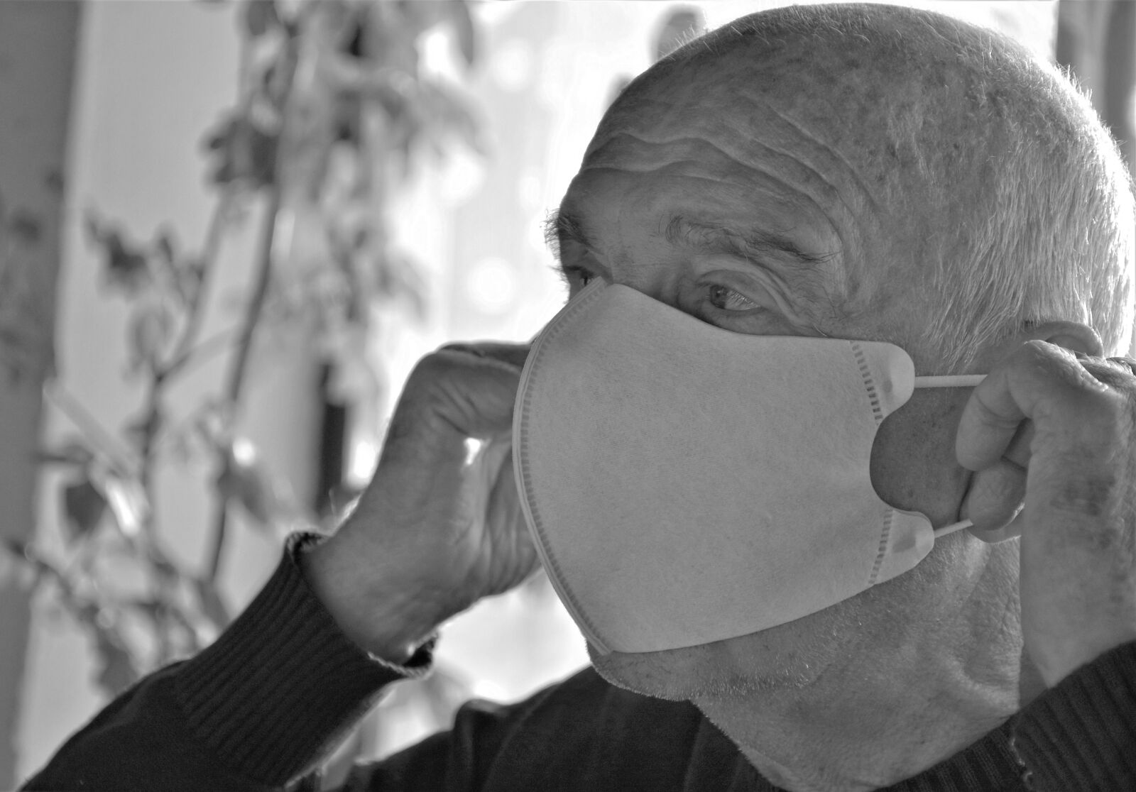 Nikon D7200 sample photo. Senior, covid, corona virus photography