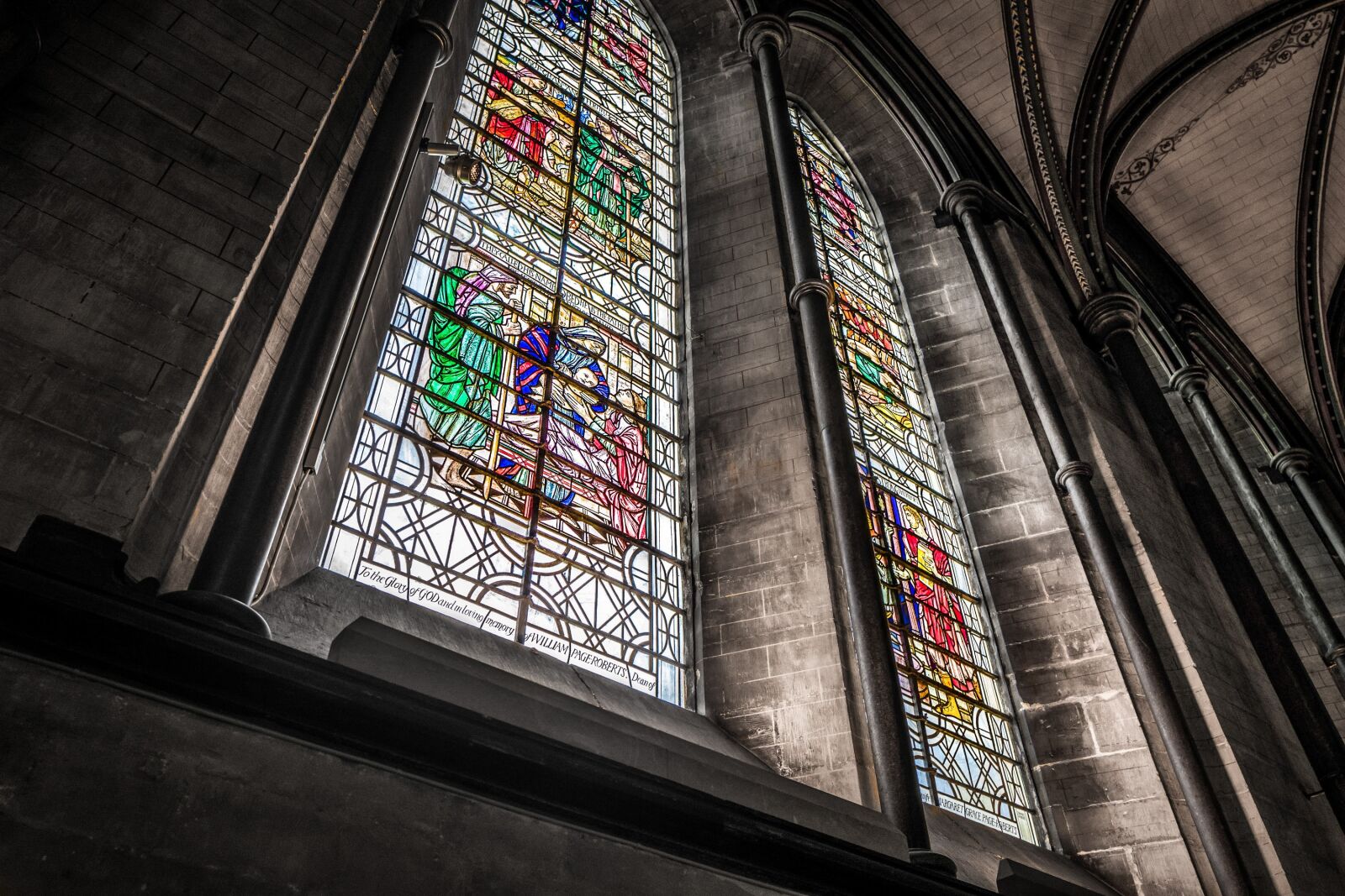 Leica Q (Typ 116) sample photo. Window, stained glass, church photography