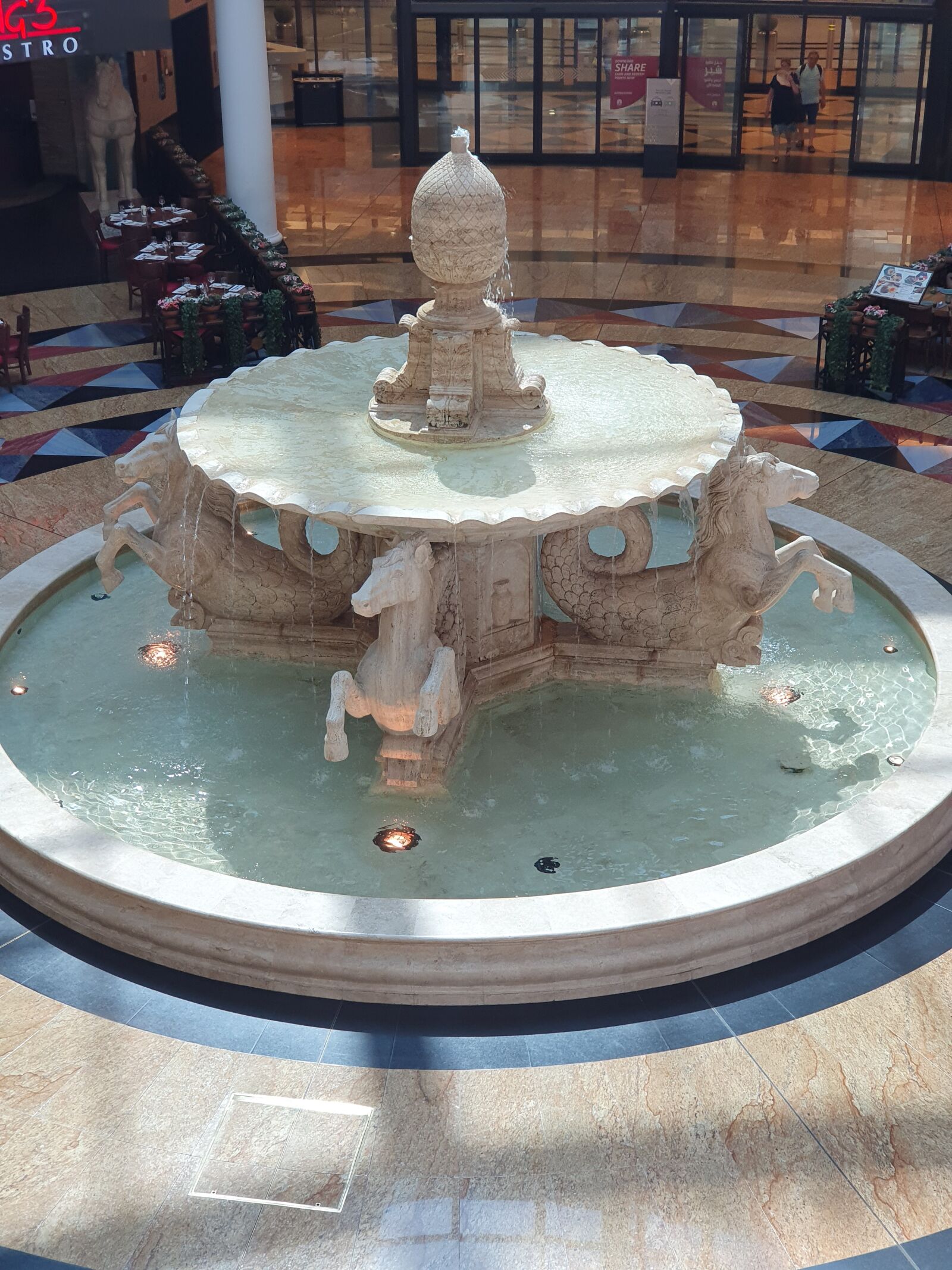 Samsung SM-G973F sample photo. Fountain, water, design photography