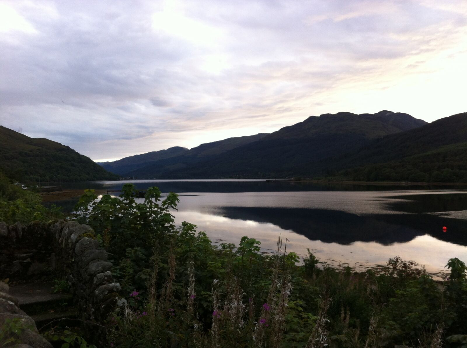 Apple iPhone 4 sample photo. Scotland, mountain, plants photography