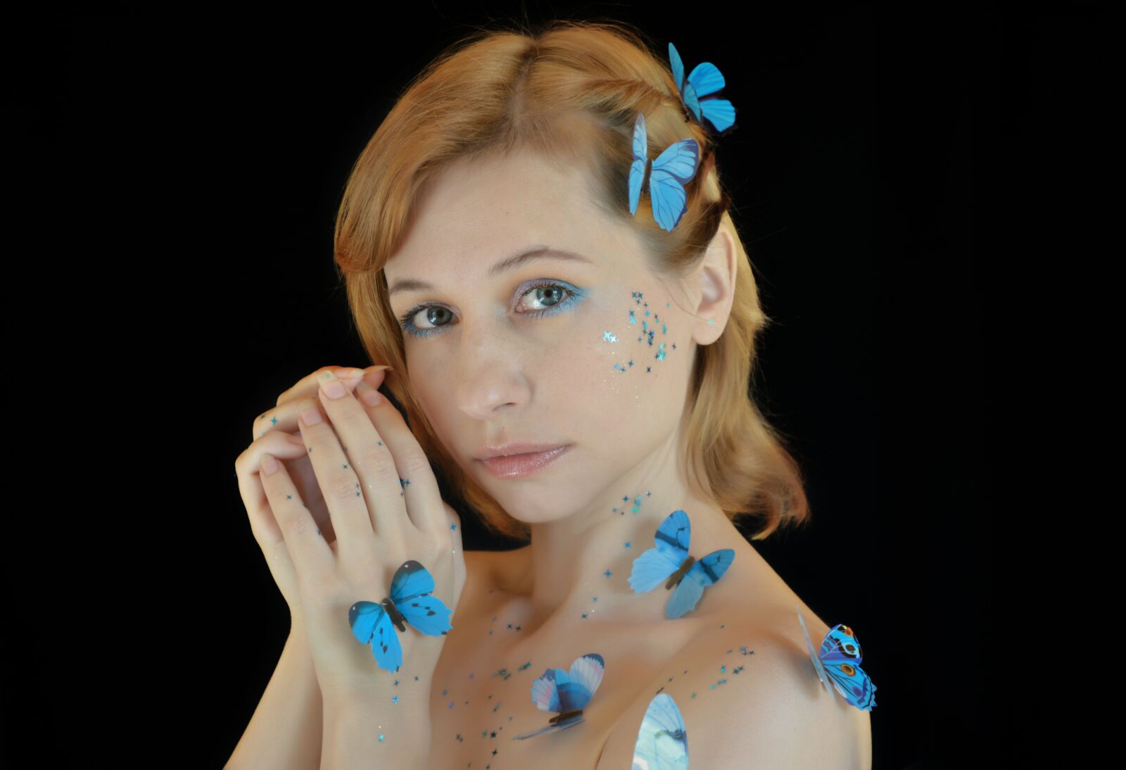 Nikon D3200 sample photo. Portrait, butterfly, photoshoot butterfly photography