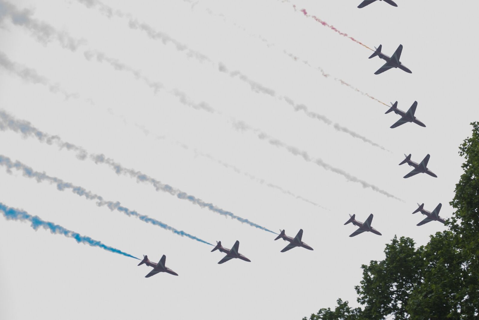 Nikon D800 sample photo. Fly-over, jets, royal air photography