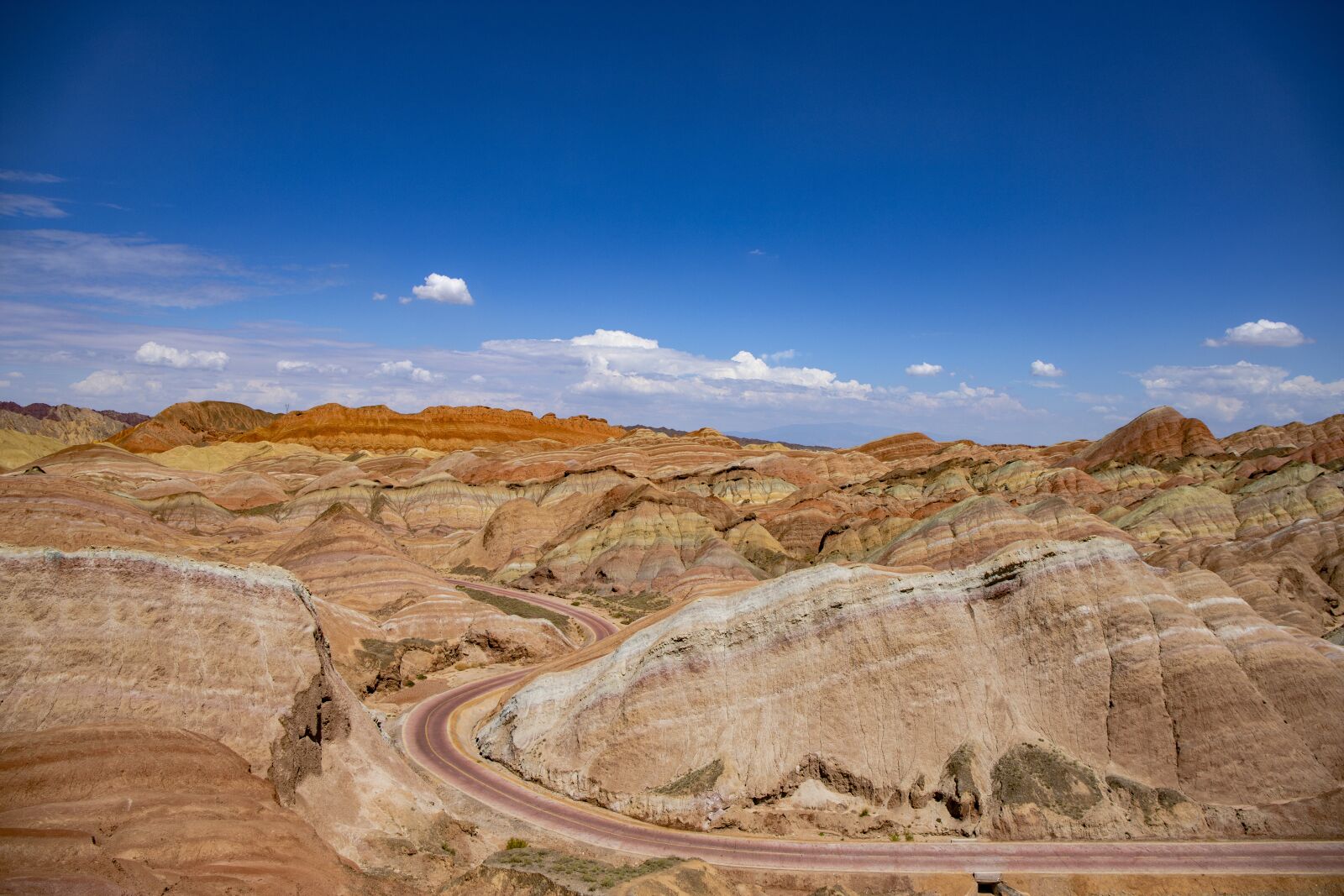 Canon EOS 6D Mark II sample photo. Danxia, zhangye, colorful photography