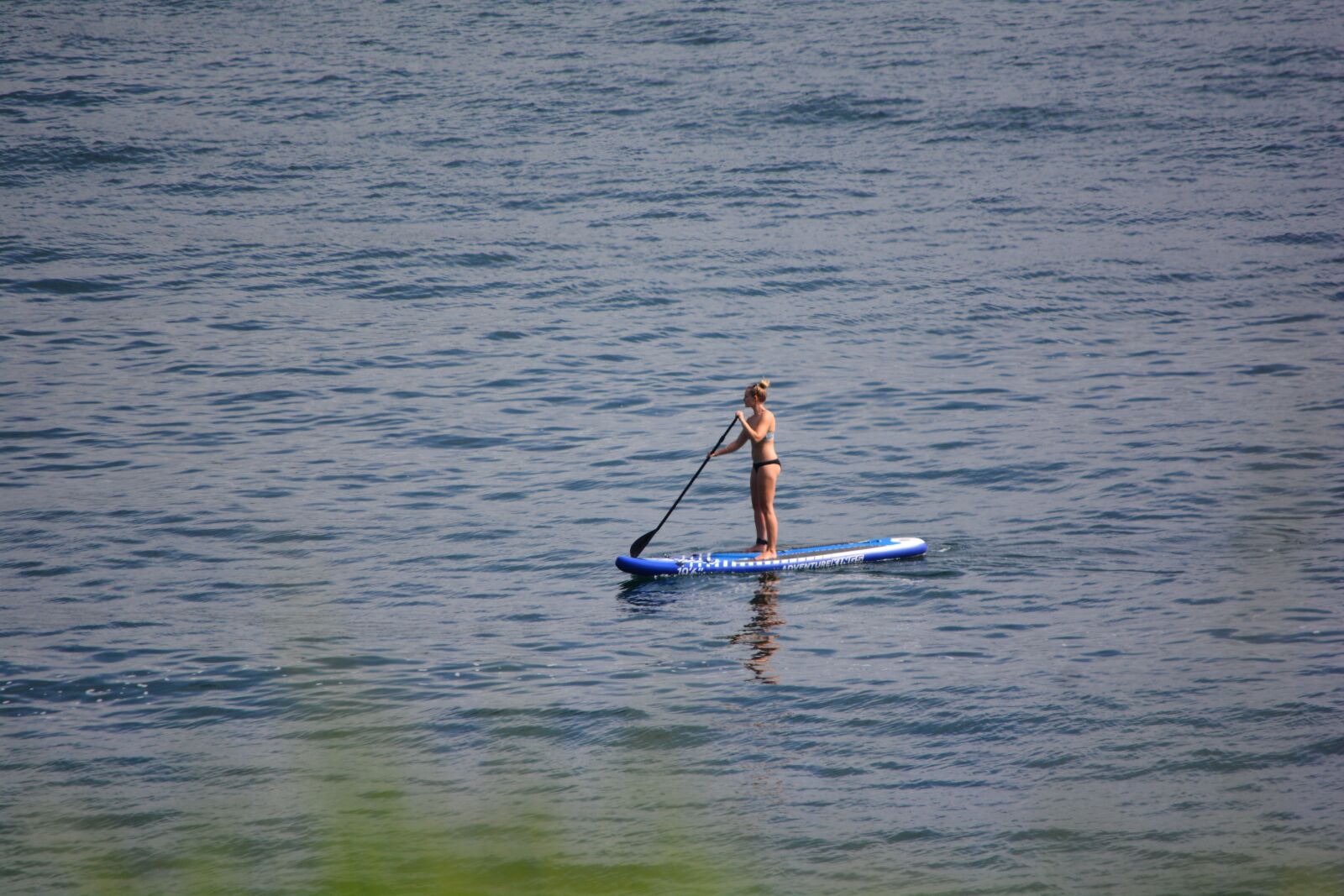 Nikon D7100 sample photo. Girl, paddle, water photography