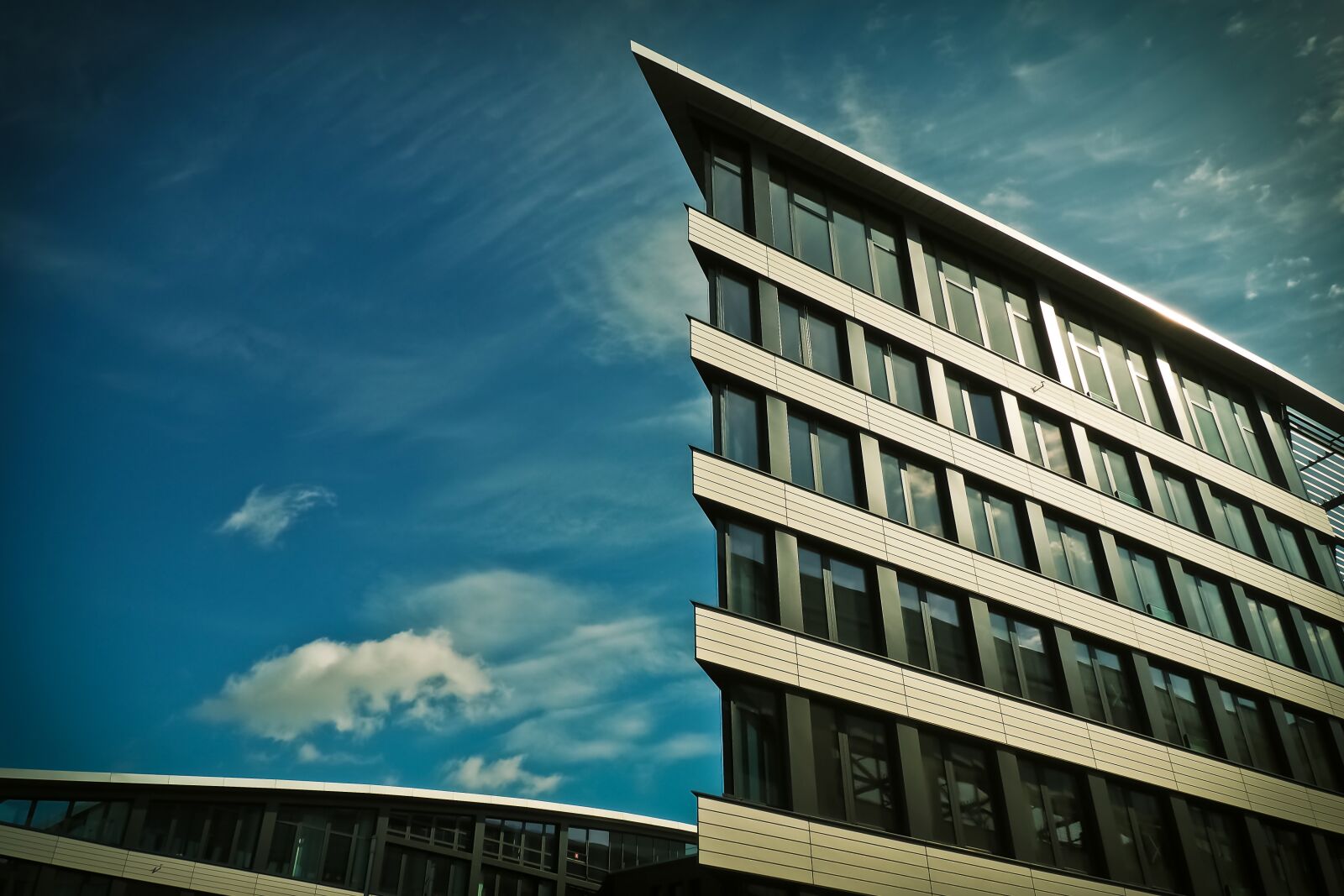 Olympus OM-D E-M10 sample photo. Architecture, office, building photography
