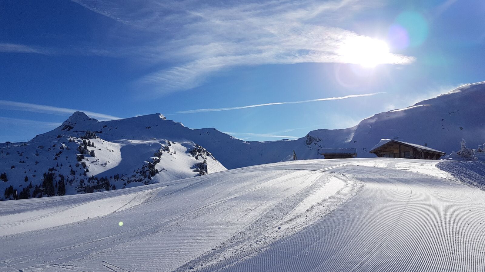 Samsung Galaxy S8 sample photo. Snow, mountain, panoramic photography