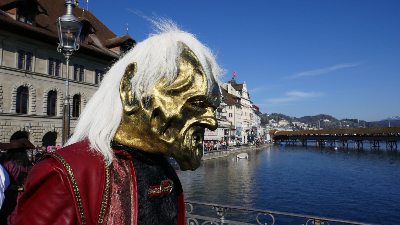 Panasonic DMC-TZ101 sample photo. Carnival, lucerne, mask photography