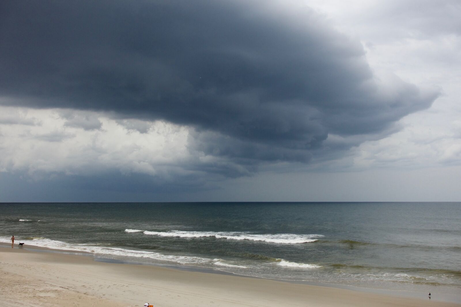 Sony Cyber-shot DSC-RX100 III sample photo. Beach, clouds, ocean, storm photography
