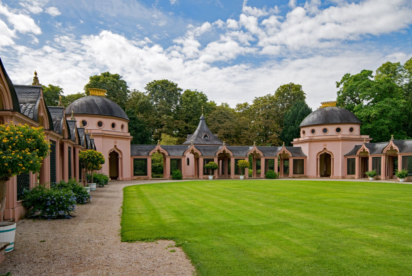 Nikon D5300 sample photo. Red mosque, schlossgarten, schwetzingen photography