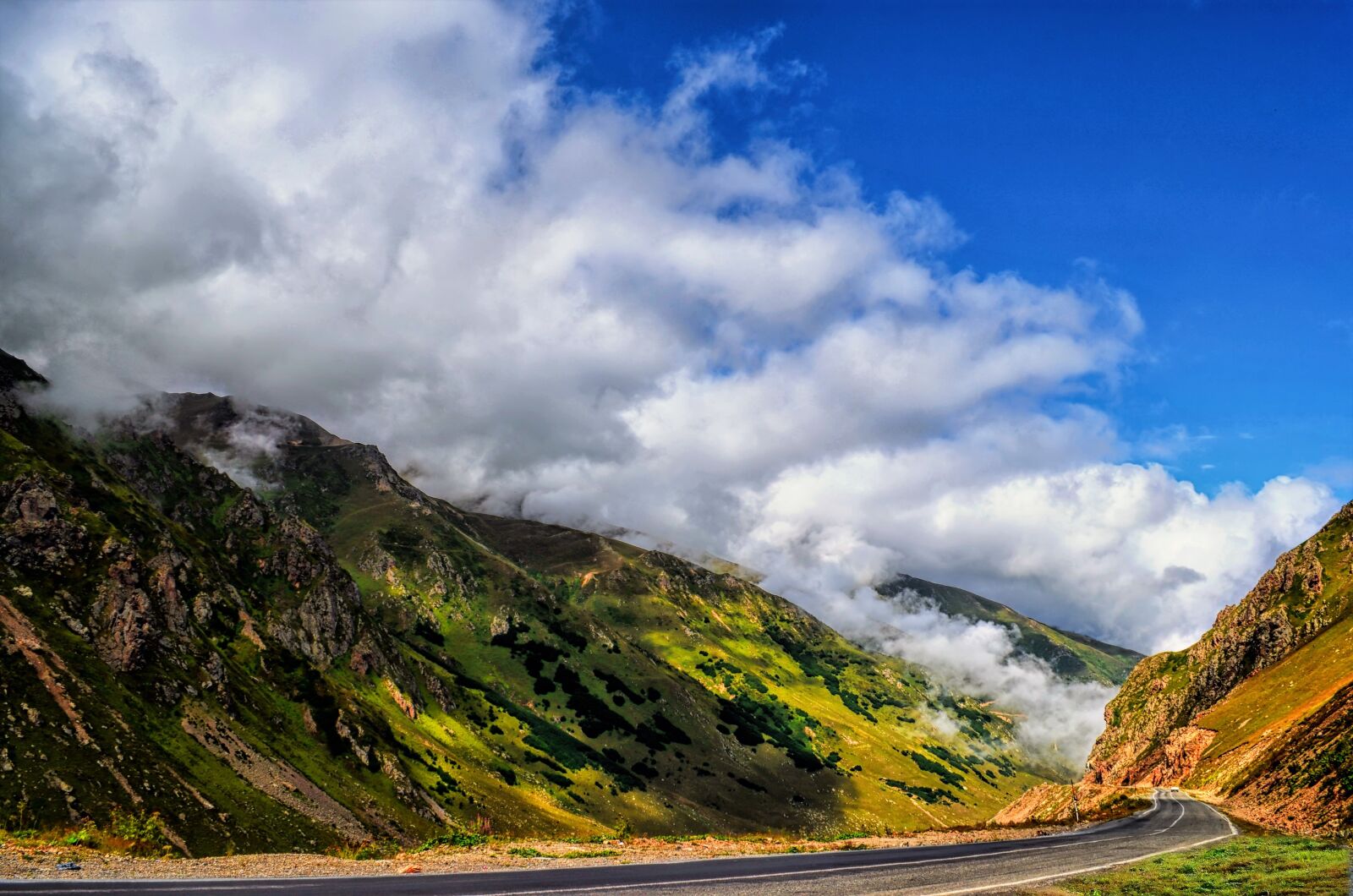 Nikon D5100 sample photo. Mountain, nature, panoramic photography