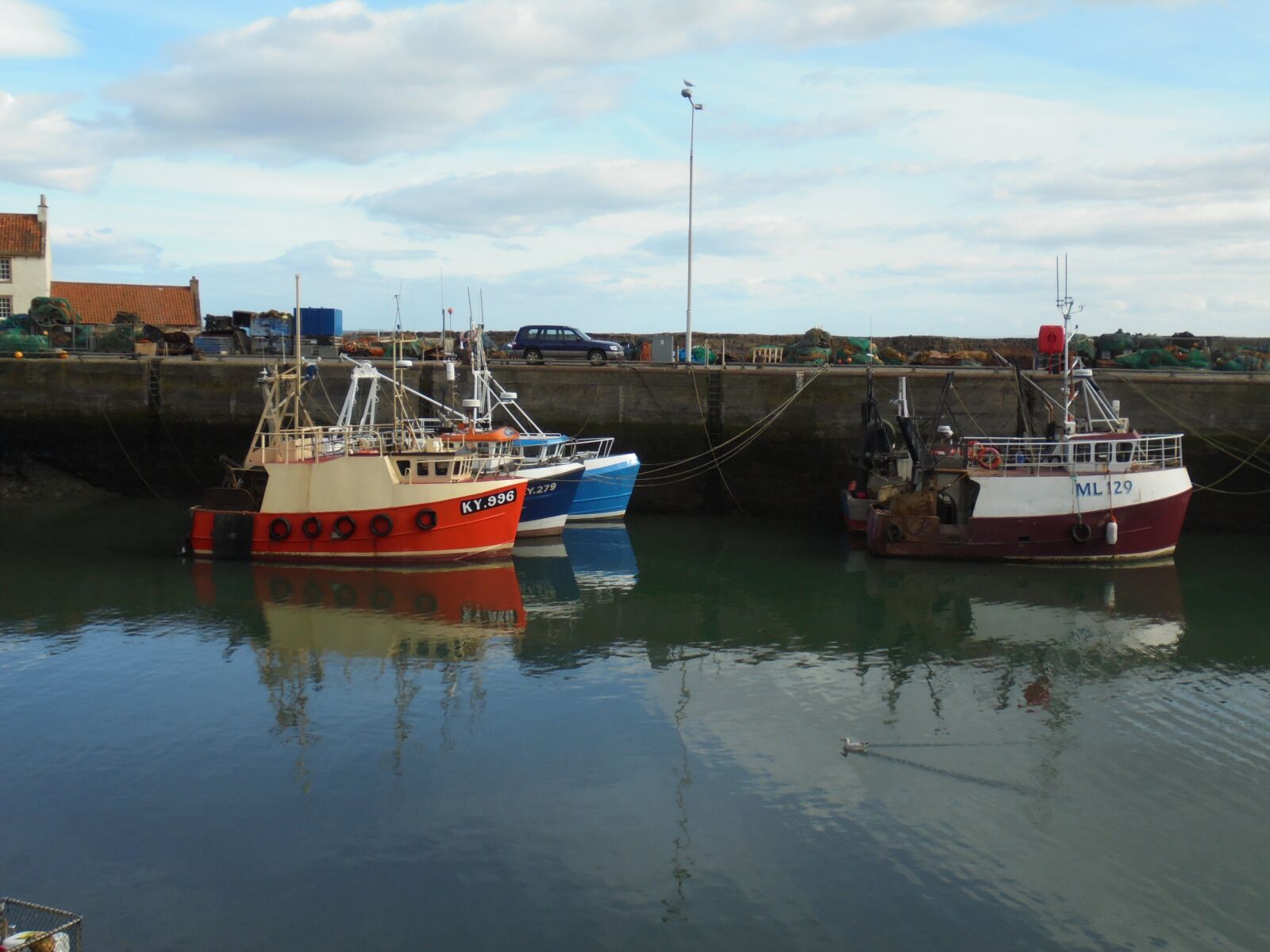 Sony Cyber-shot DSC-W810 sample photo. Boat, harbour, water photography