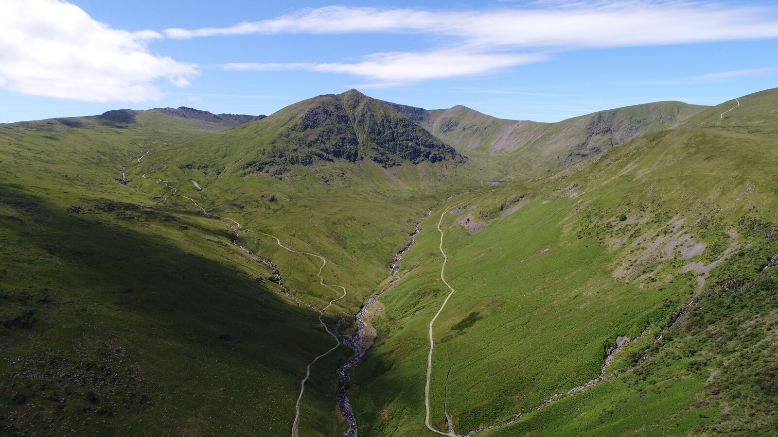 DJI FC6310 sample photo. The lake district, hiking photography