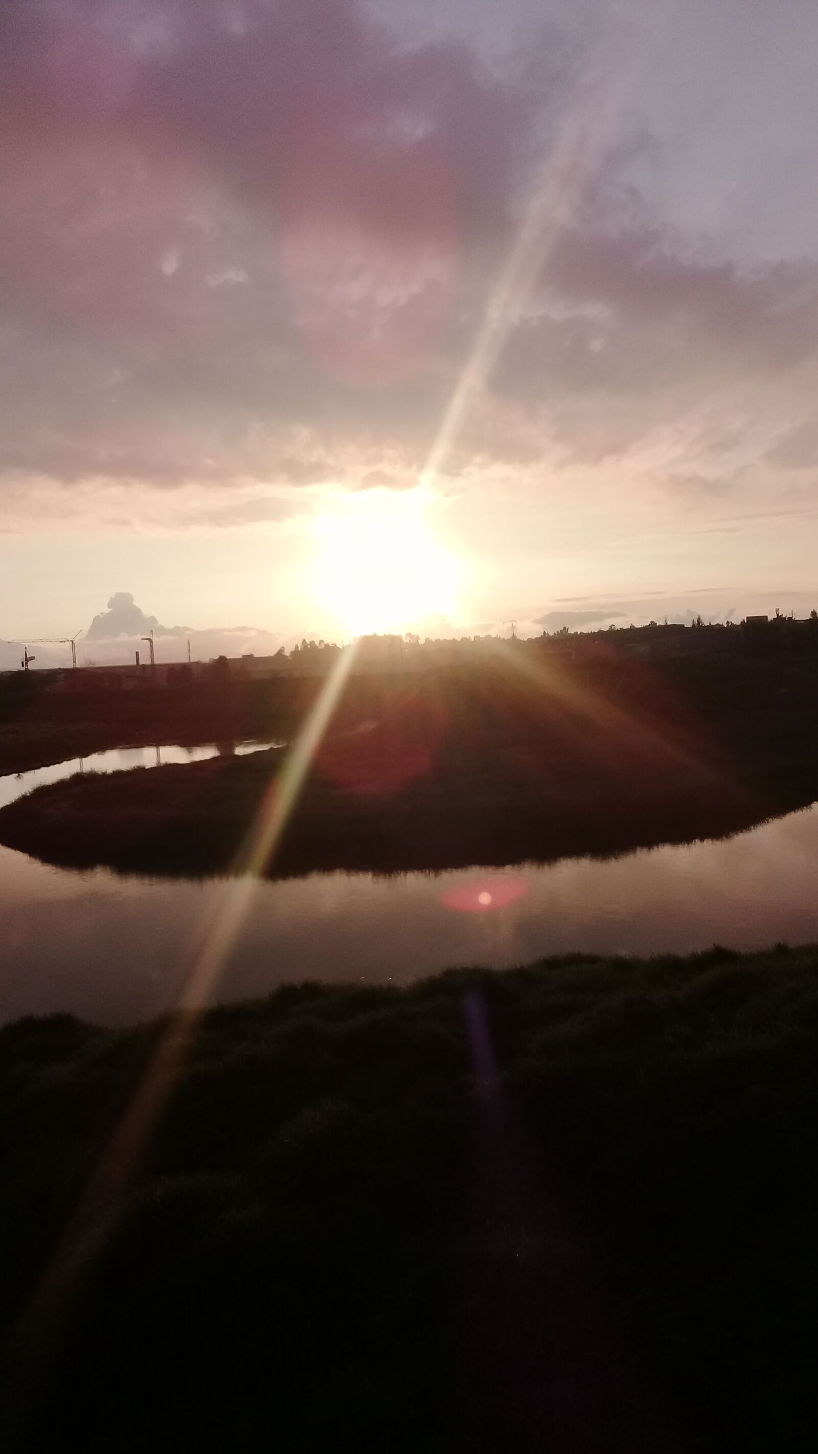 Samsung Galaxy J2 Prime sample photo. Landscape, sunset, sun photography