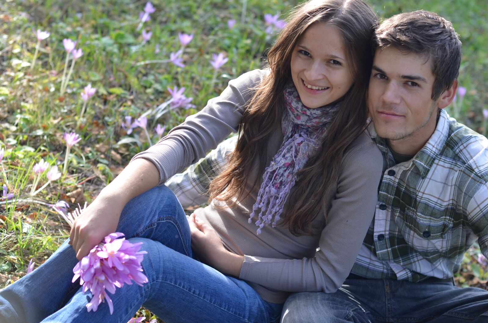 Nikon D7000 sample photo. Spring, love, young couple photography