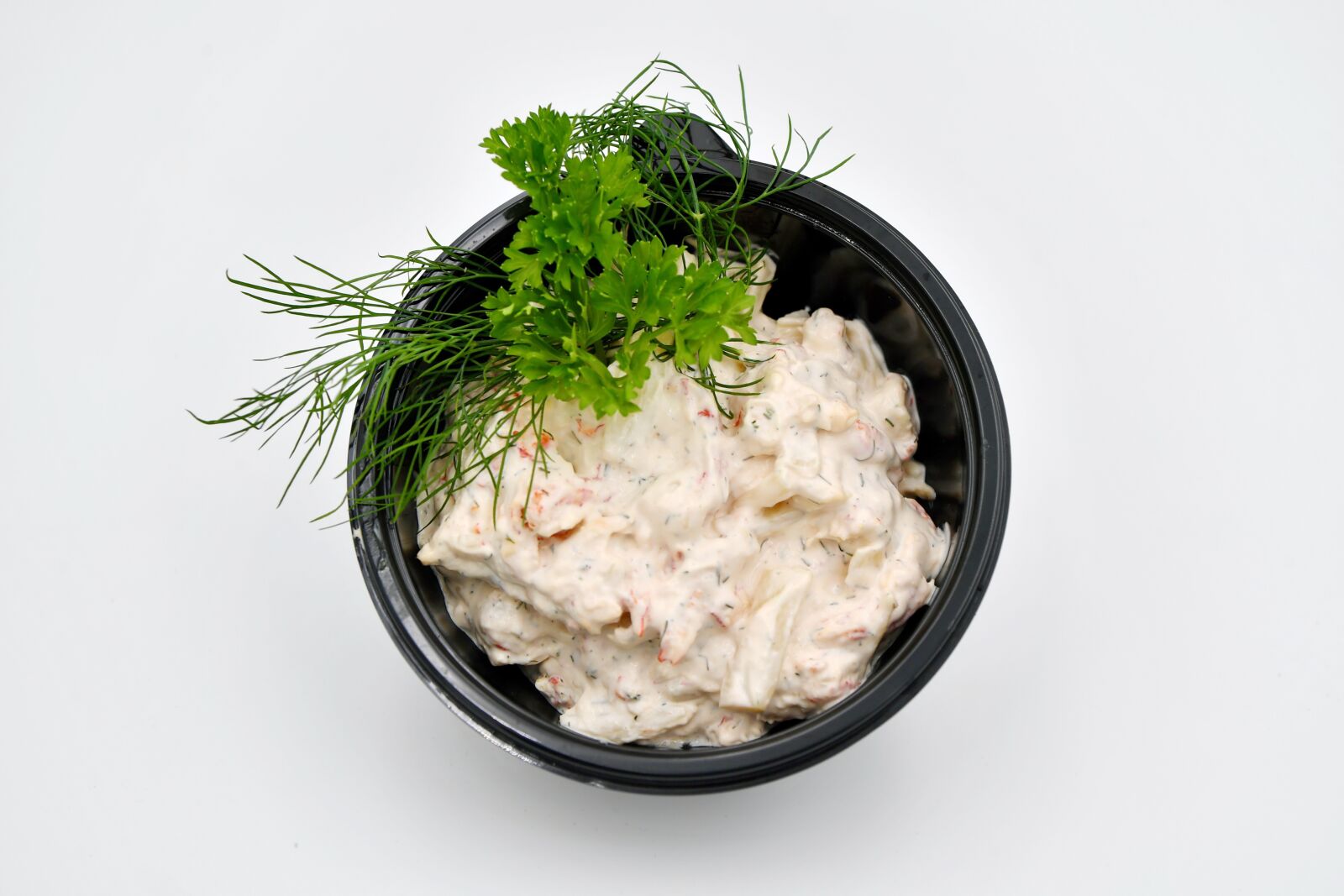 Nikon D5 sample photo. Krebsesalat, crayfish, salad photography