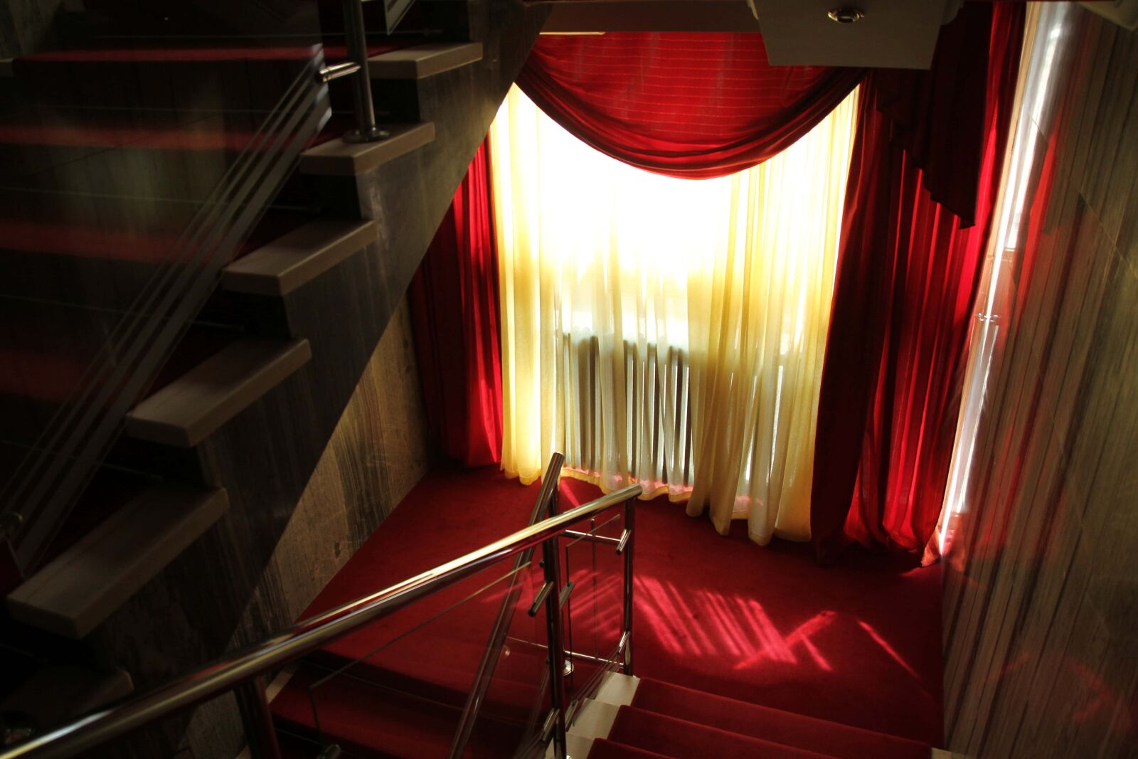 Canon EOS 7D sample photo. Curtain, interior, luxury, red photography