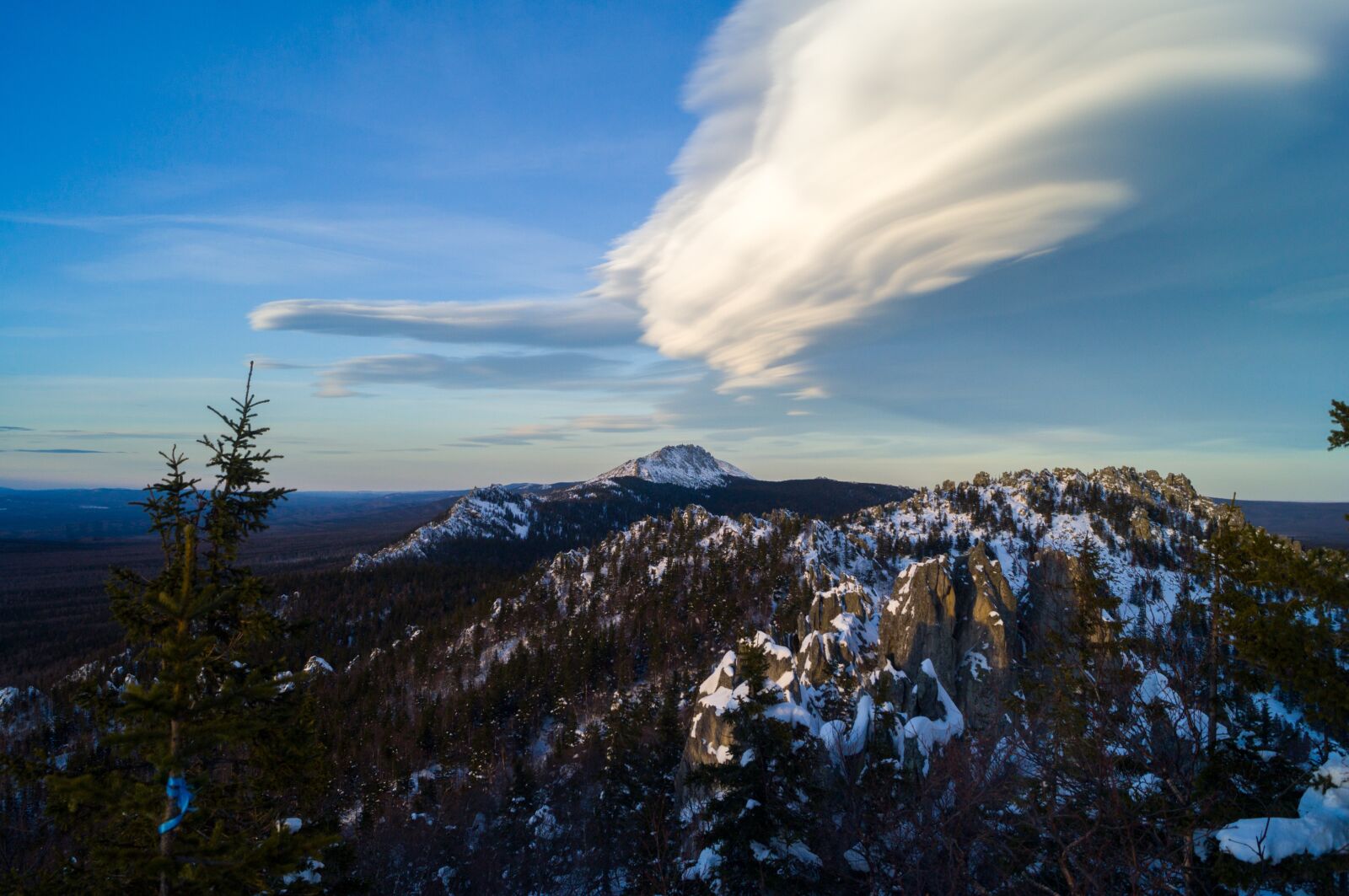 Sony SLT-A37 sample photo. Nature, mount taganay, sky photography