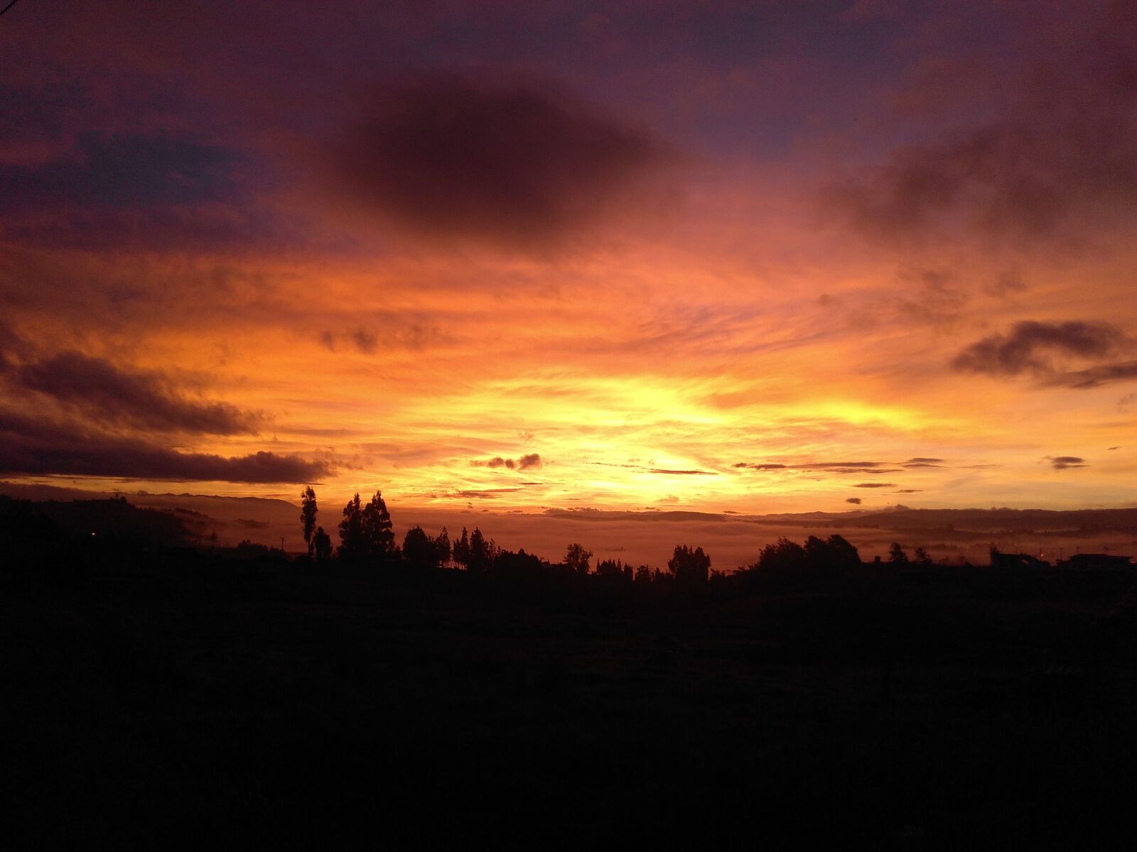 Motorola Moto G Play sample photo. Sunset, nature, mountain photography