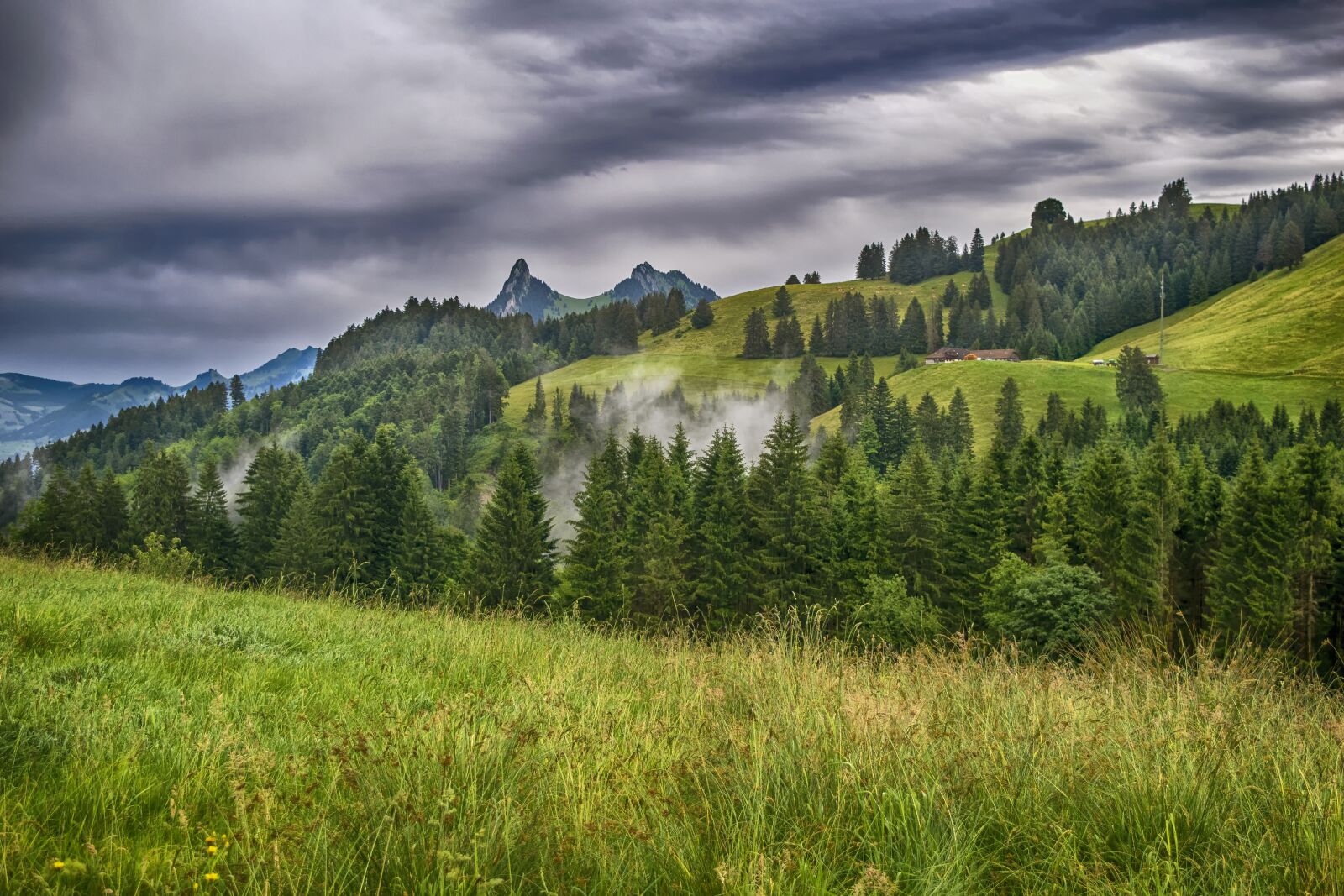 Nikon D3300 sample photo. Landscape, clouds, mountains photography