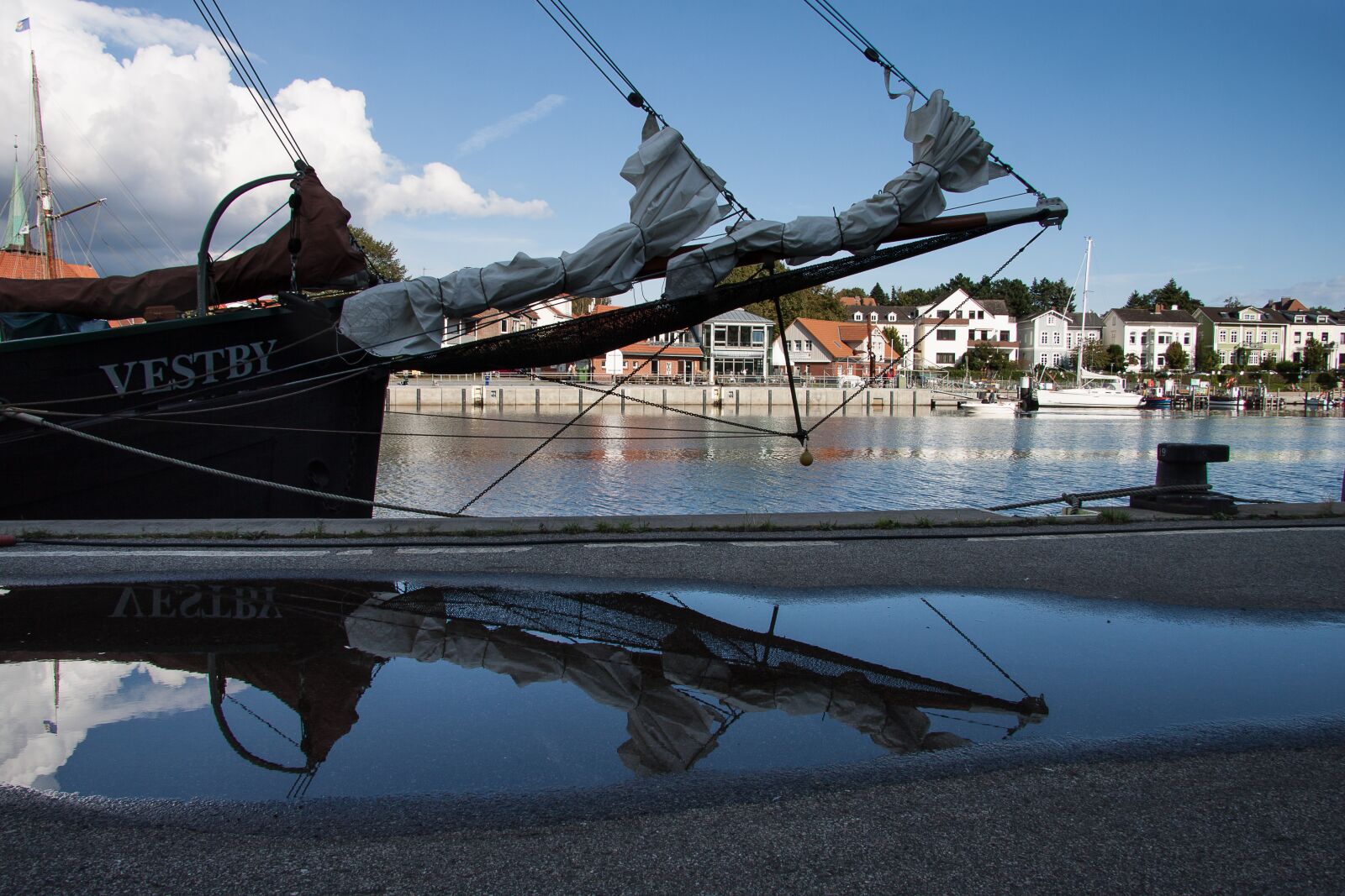Canon EF-S 17-85mm F4-5.6 IS USM sample photo. Puddle, mirroring, water photography