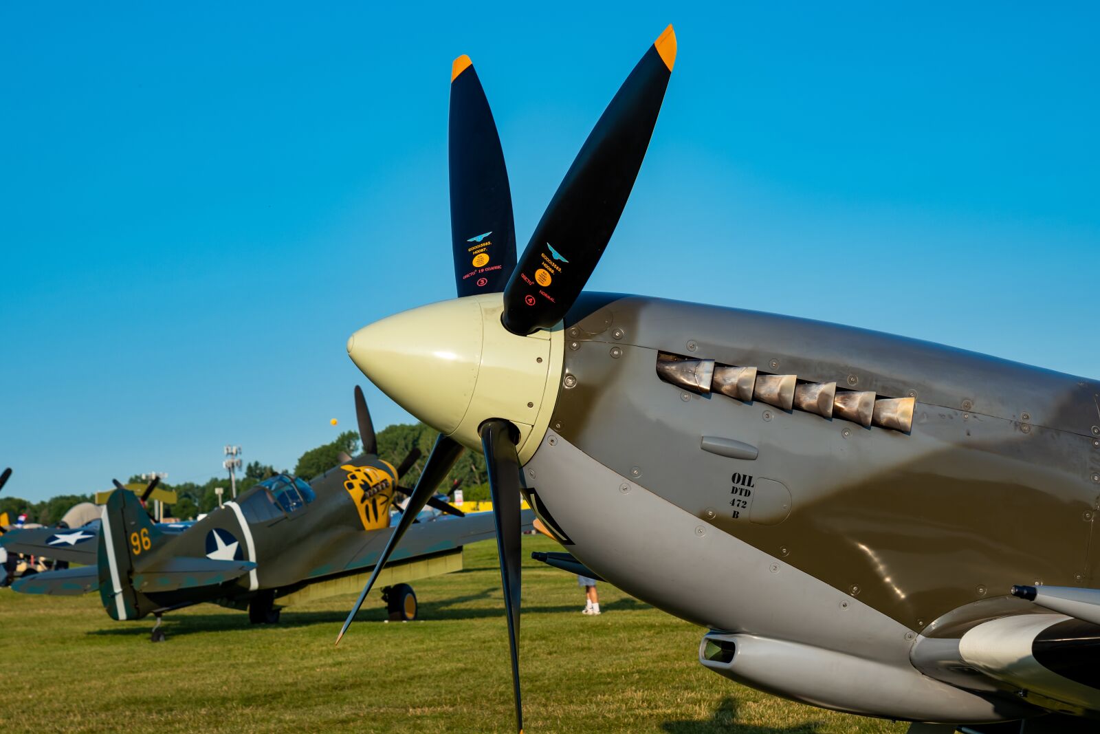 Tamron SP 24-70mm F2.8 Di VC USD sample photo. Spitfire, fighter, vintage photography