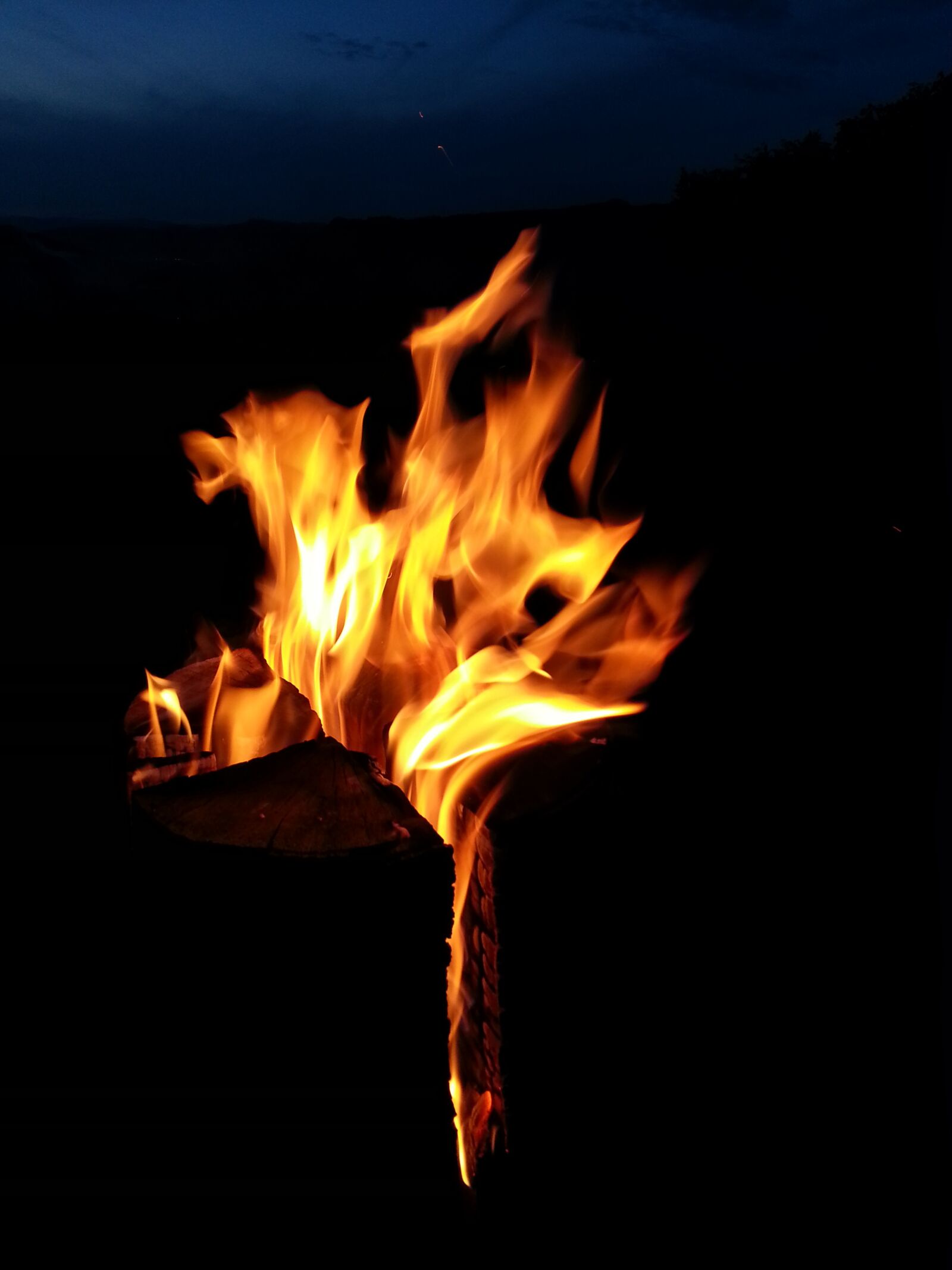 Samsung Galaxy Note2 sample photo. Fire, swedish fire, flame photography