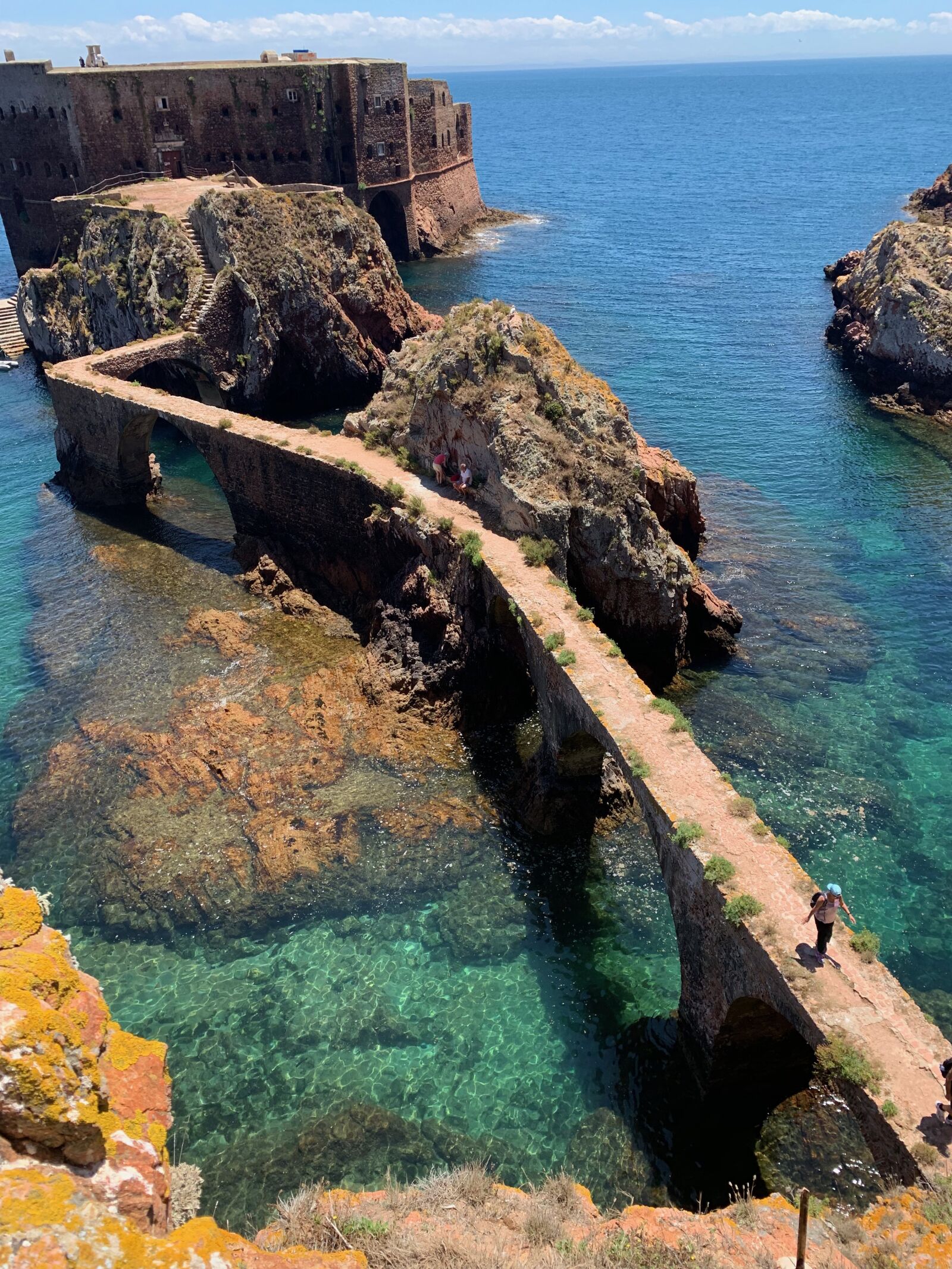 iPhone XR back camera 4.25mm f/1.8 sample photo. Vacations, berlenga, sea photography