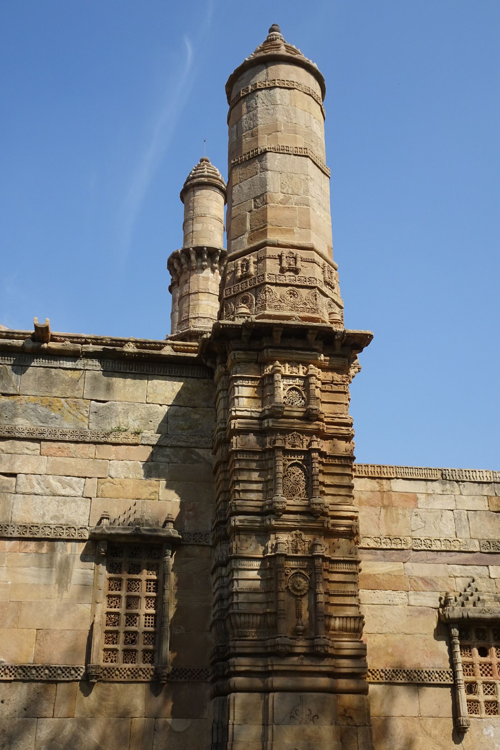 Sony Cyber-shot DSC-HX90V sample photo. Jama masjid, champaner-pavagadh, archaeological photography