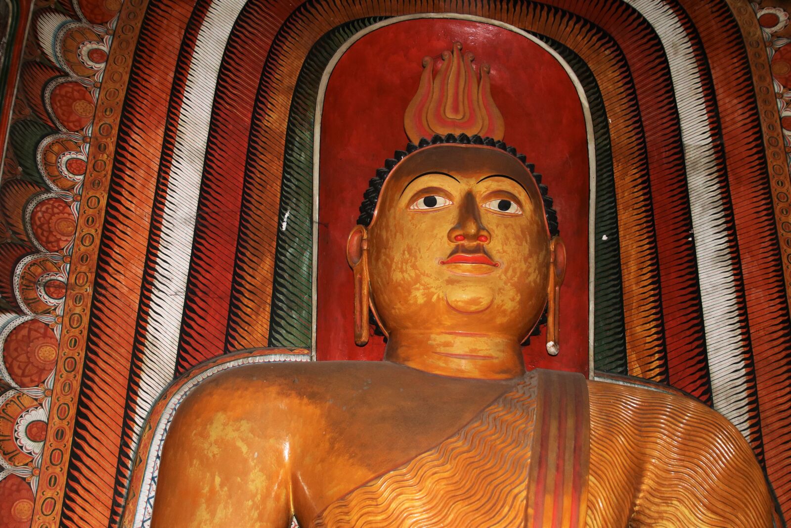 Canon EOS 80D sample photo. Buddha, religion, frescoes photography