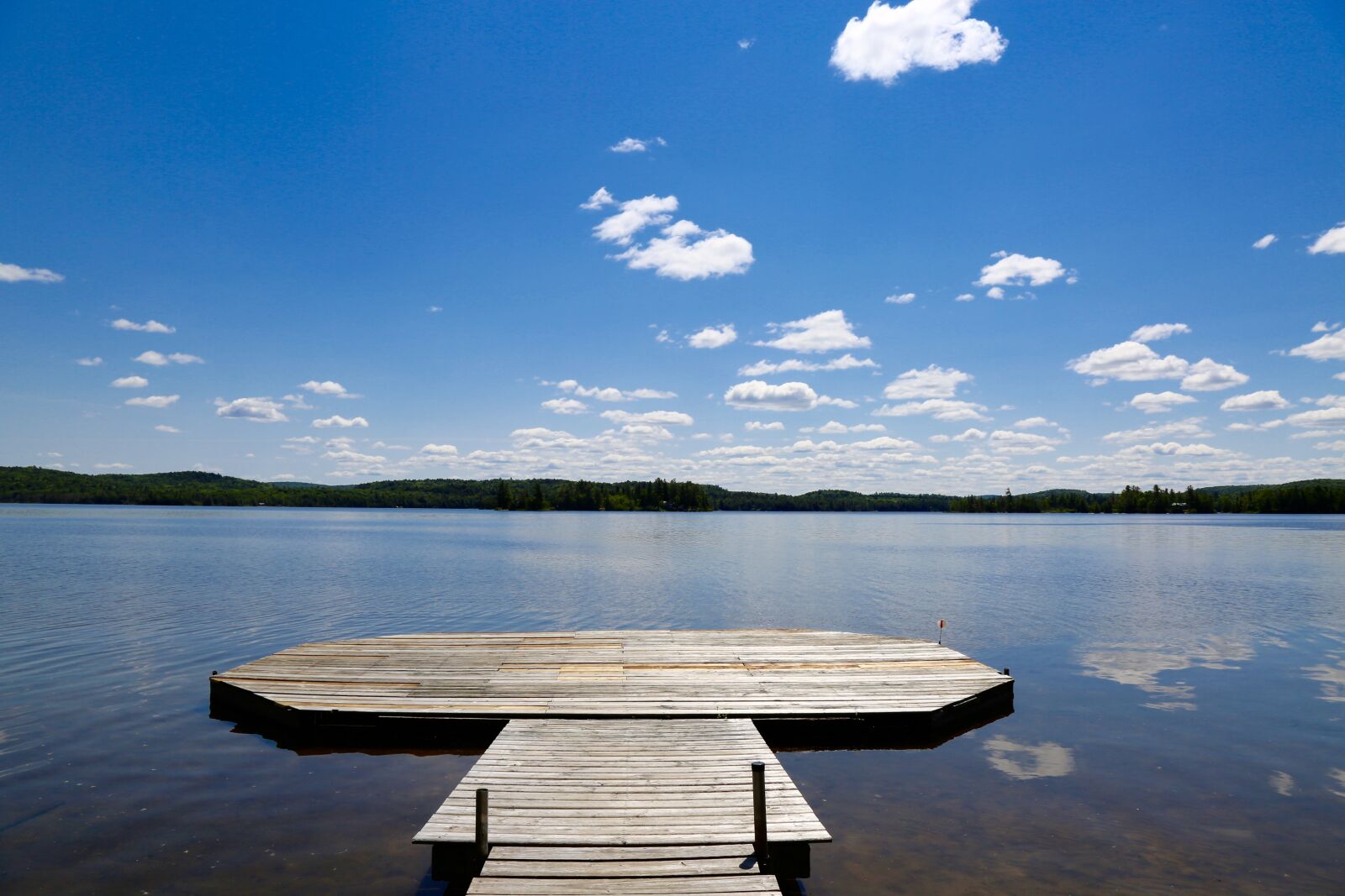 Canon EF 24-105mm F4L IS USM sample photo. Summer, dock, ontario photography