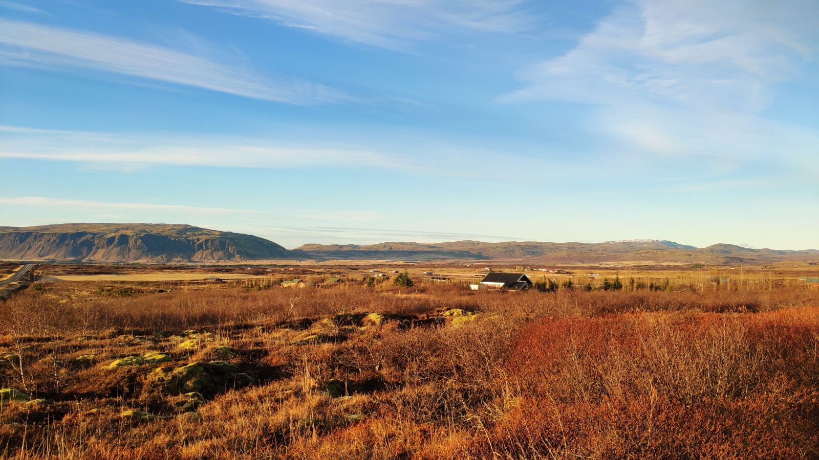Xiaomi MI 8 sample photo. Iceland, golden landscape, landscape photography