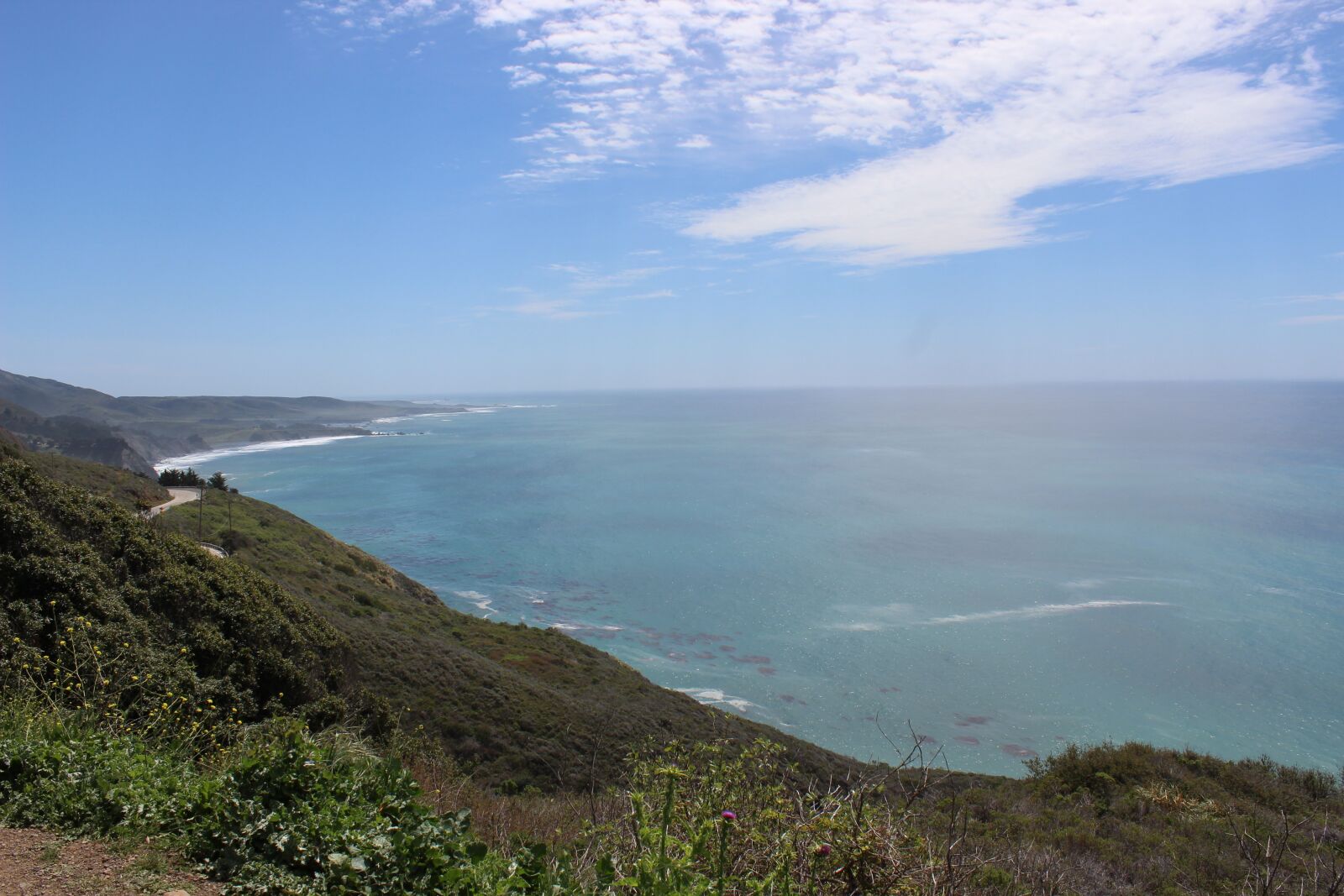 Canon EOS 600D (Rebel EOS T3i / EOS Kiss X5) sample photo. California, coast line, ocean photography
